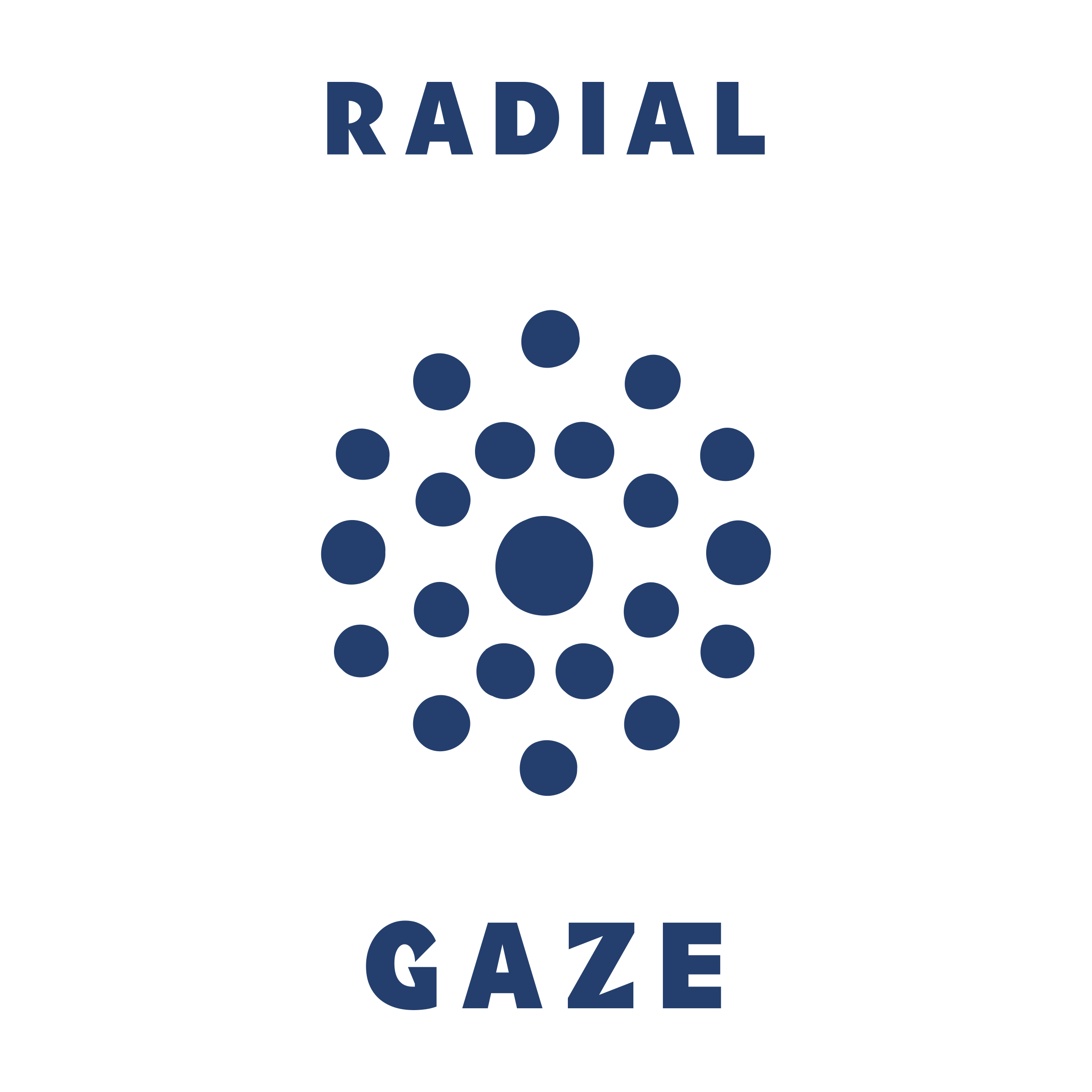 Логотип компании «Radial Gaze»