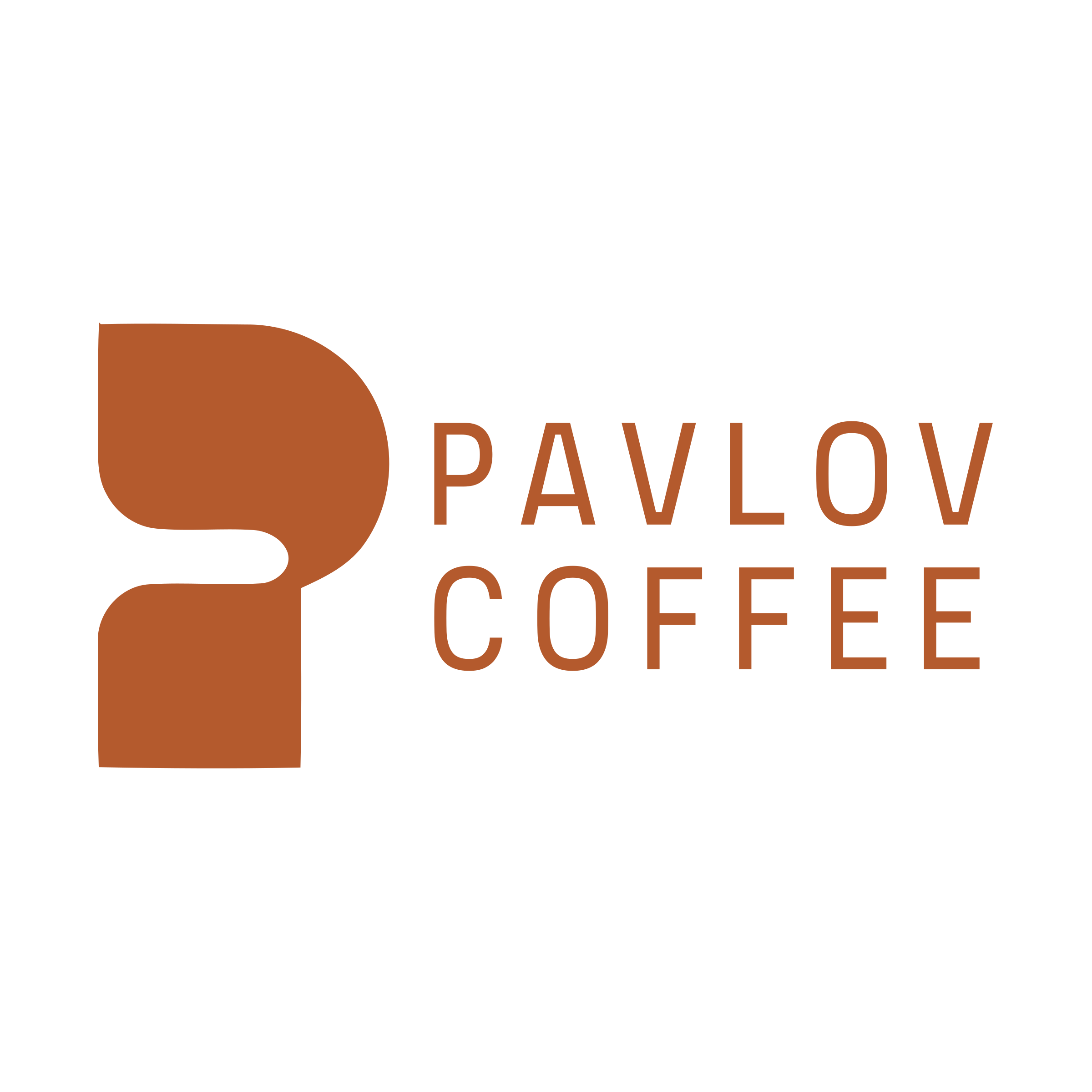 Логотип компании «Pavlov coffee»