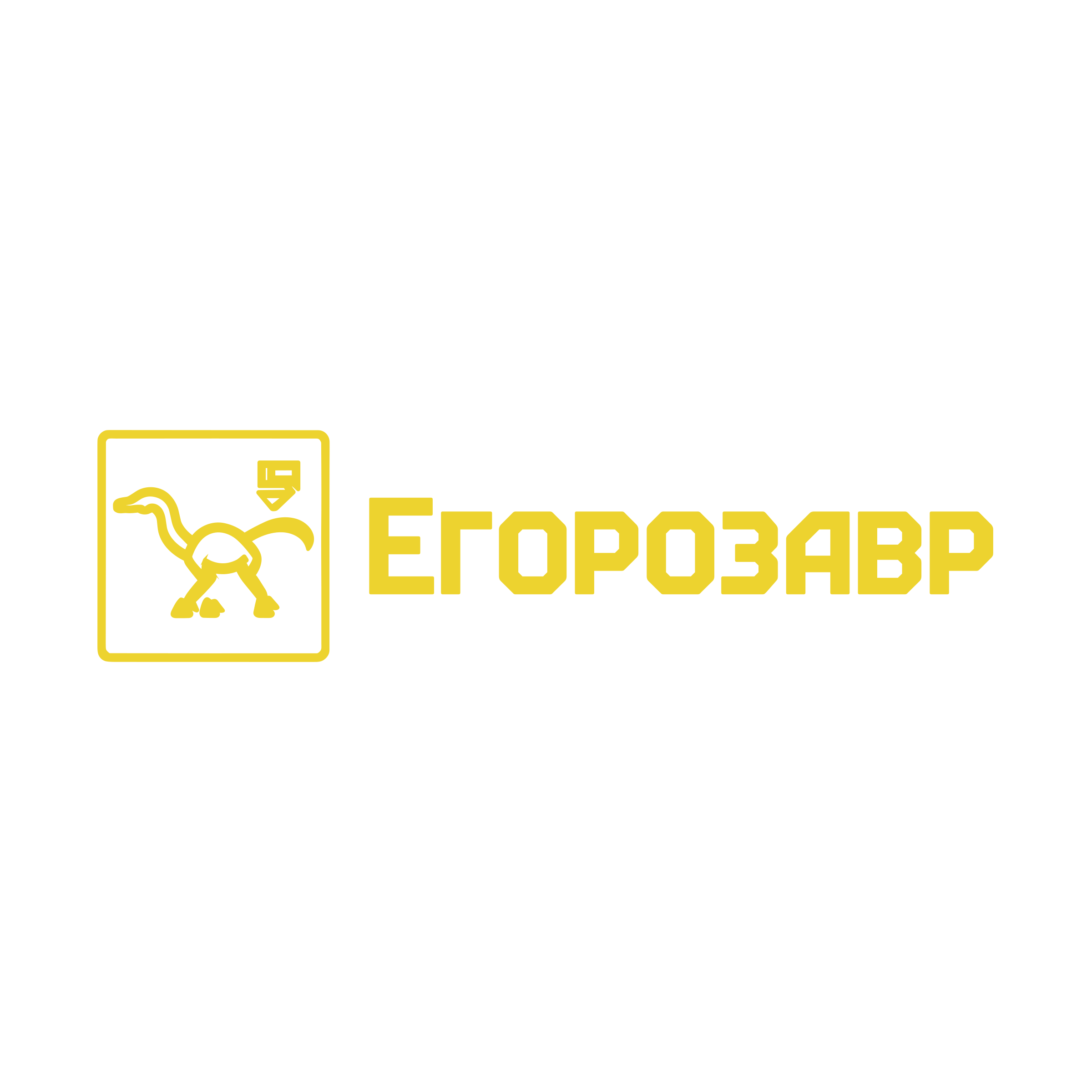 Логотип компании «Егорозавр»