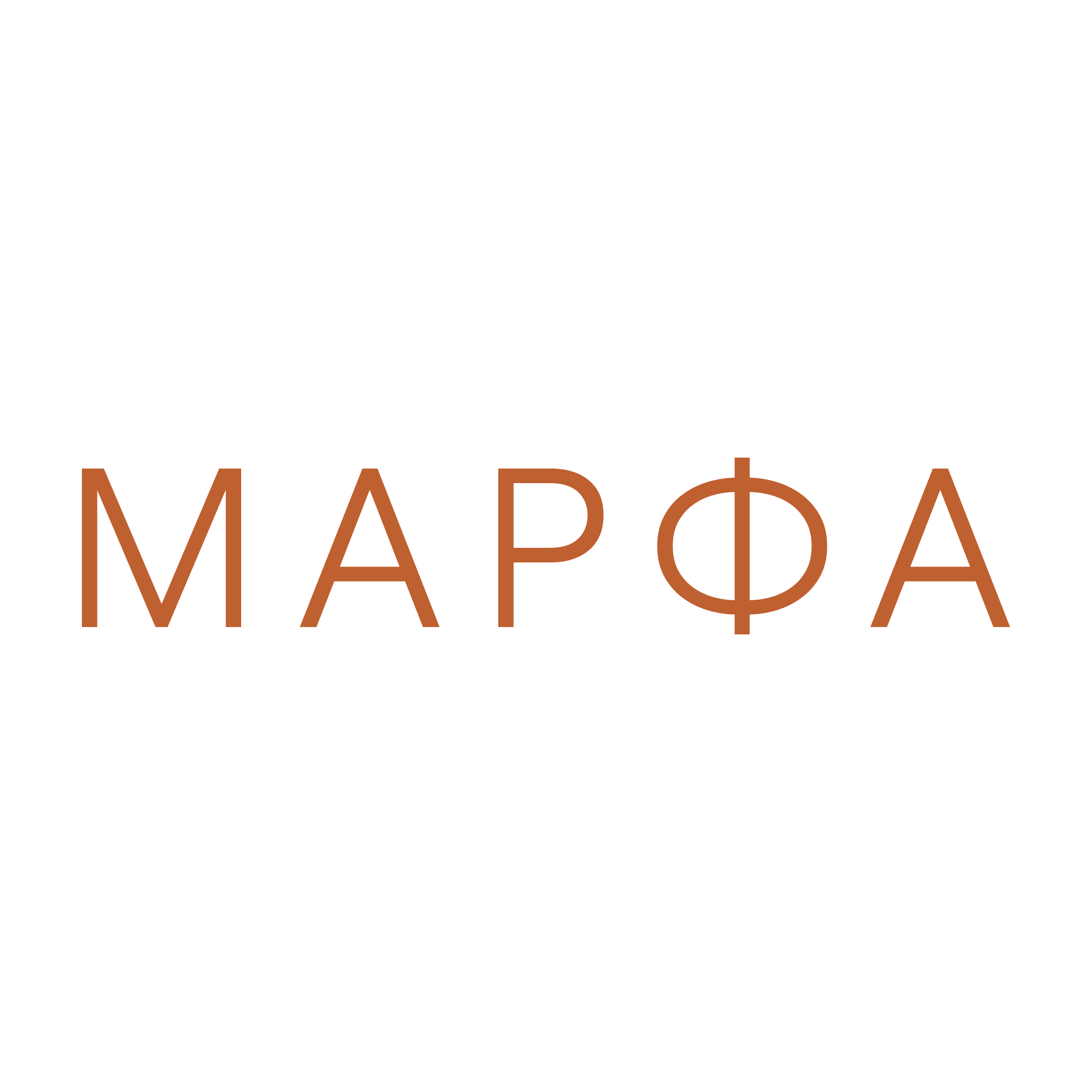 Логотип компании «Марфа»