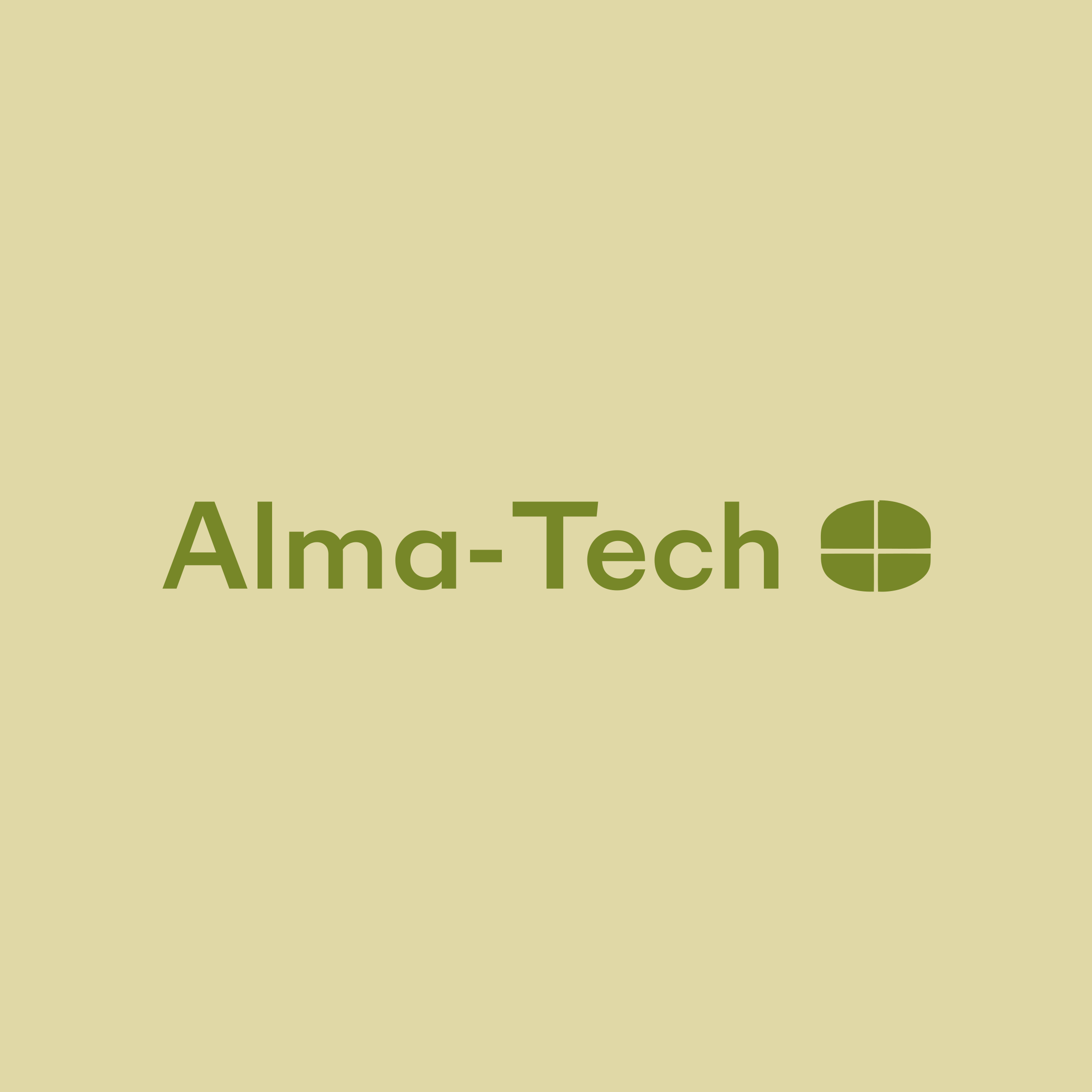 Логотип компании «Alma-Tech»