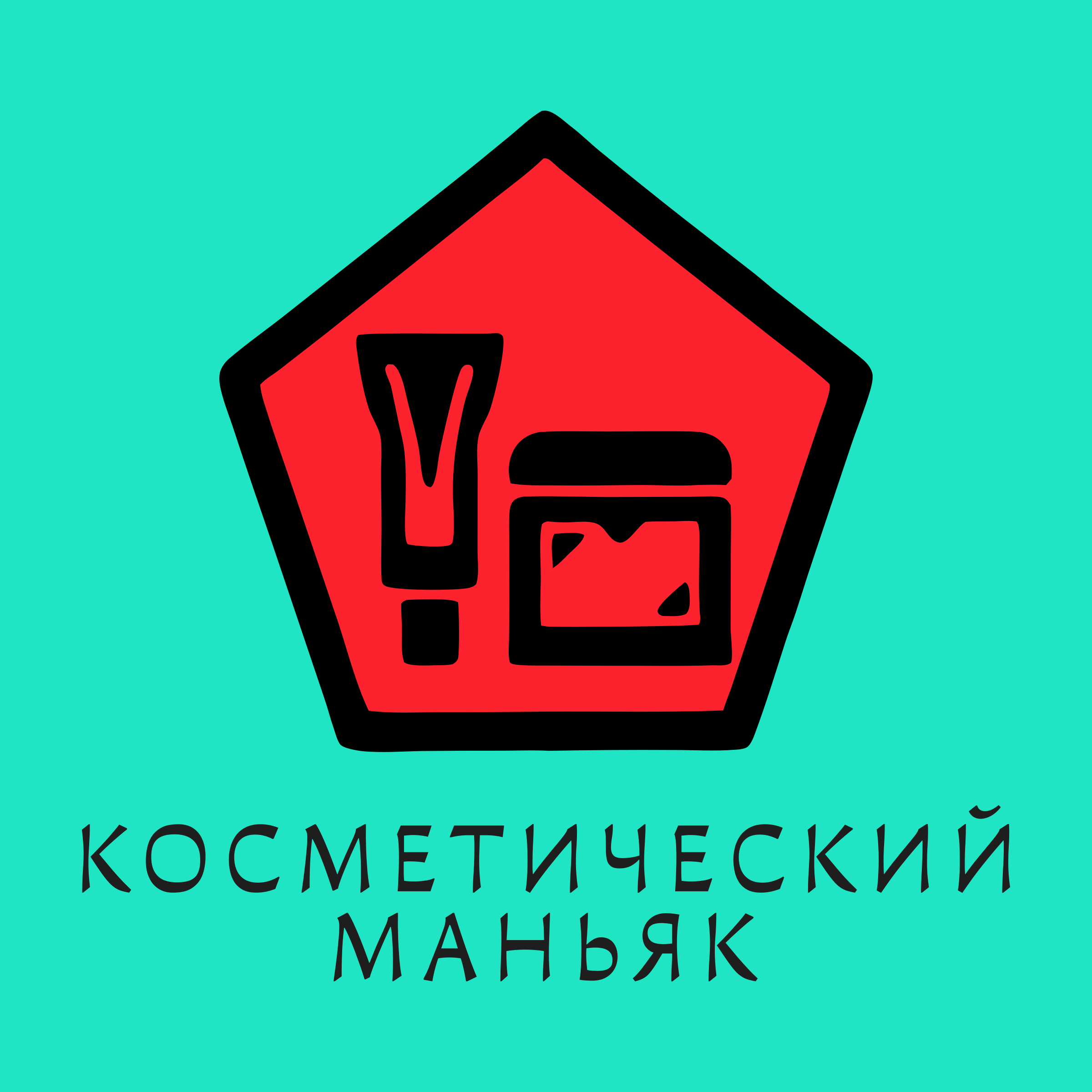 Логотип компании «Косметический маньяк»