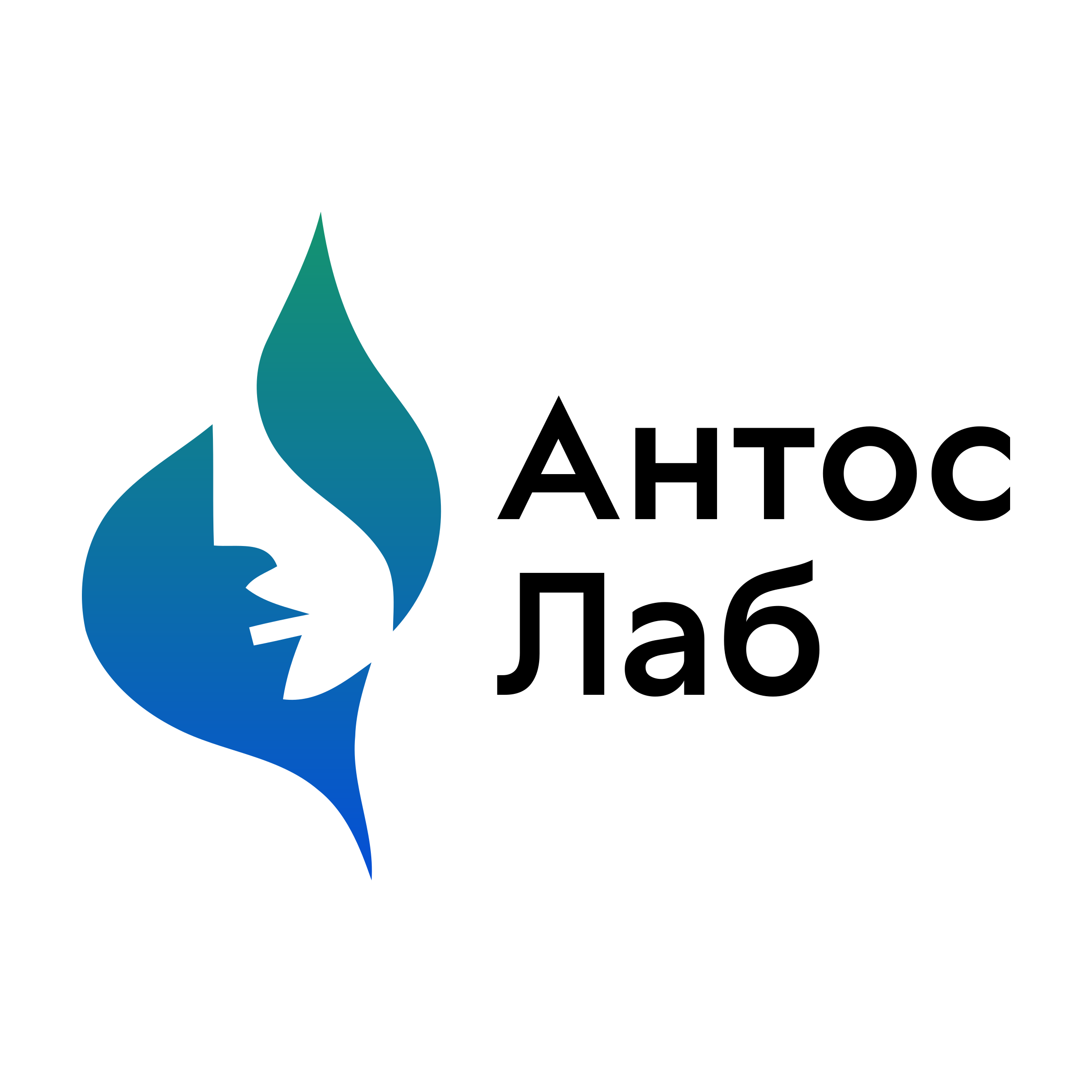 Логотип компании «Антос Лаб»