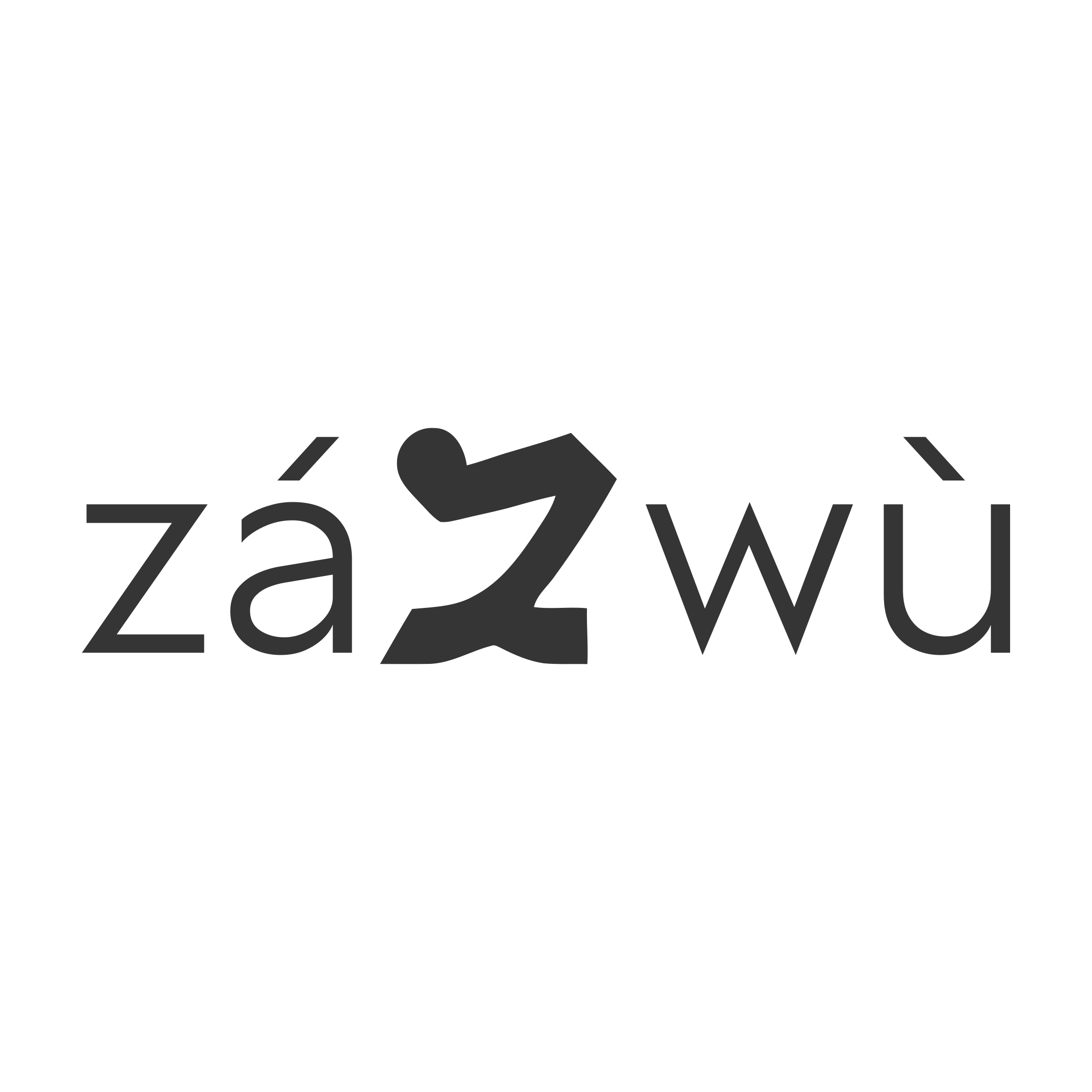 Логотип компании «zá wù»