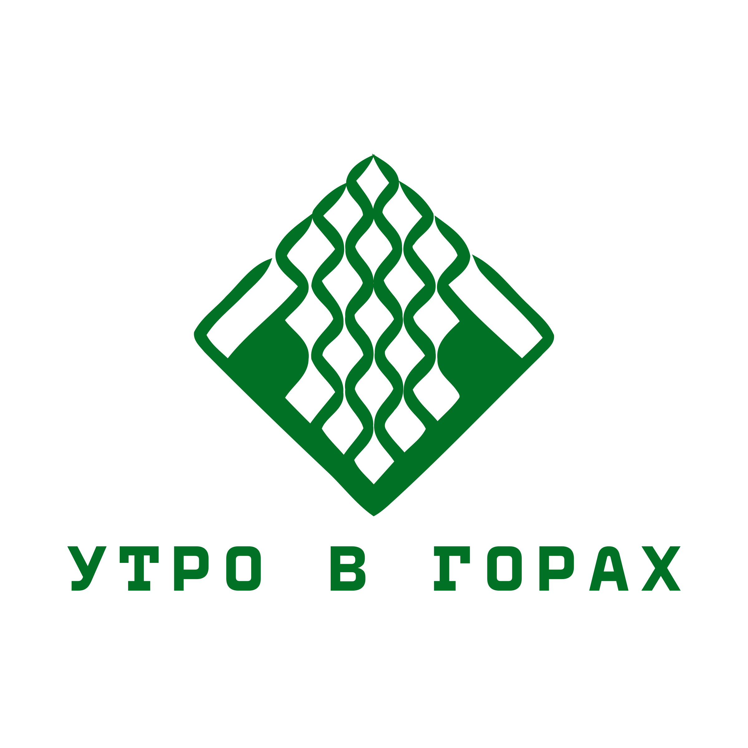 Логотип компании «Утро в горах»
