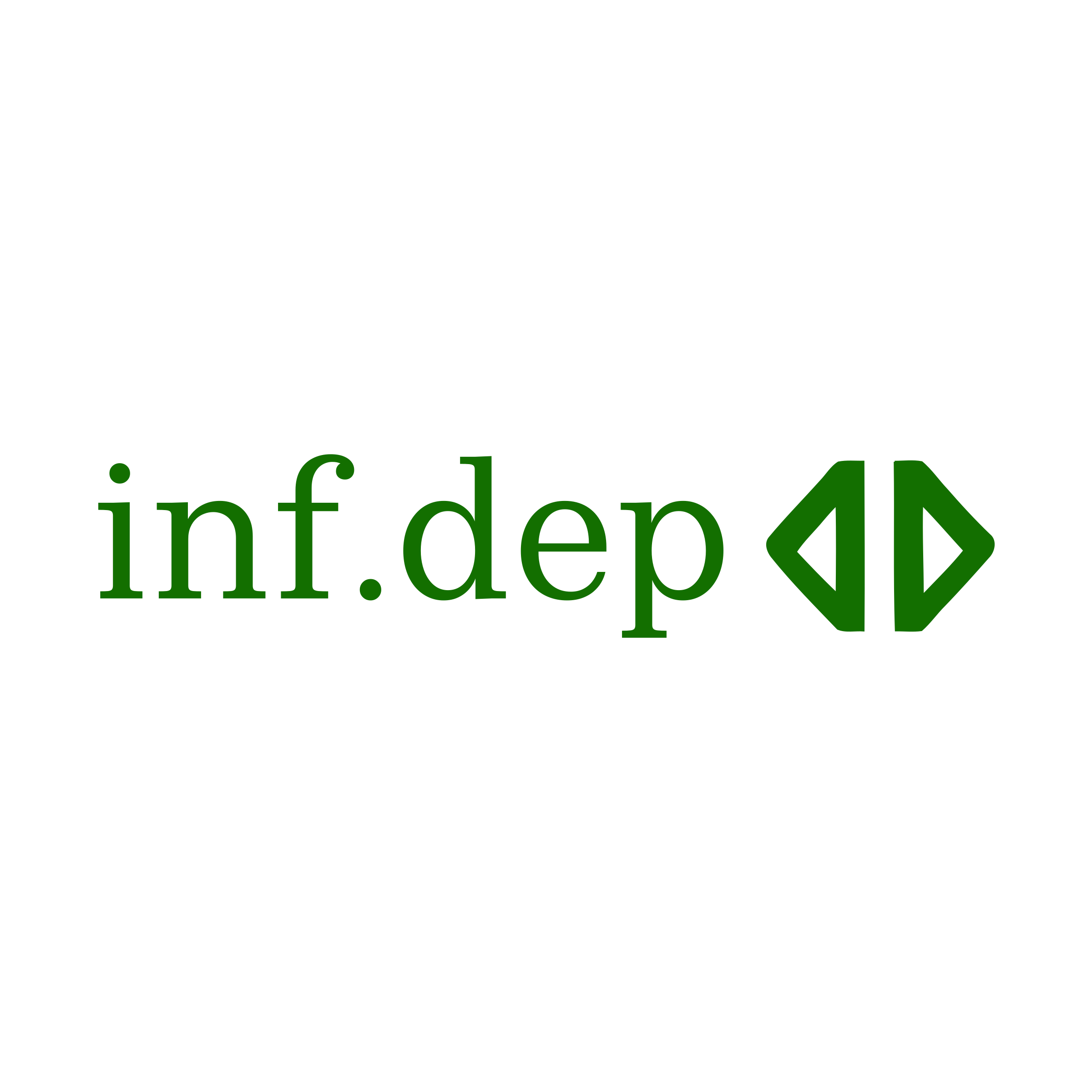 Company logo «inf.dep»