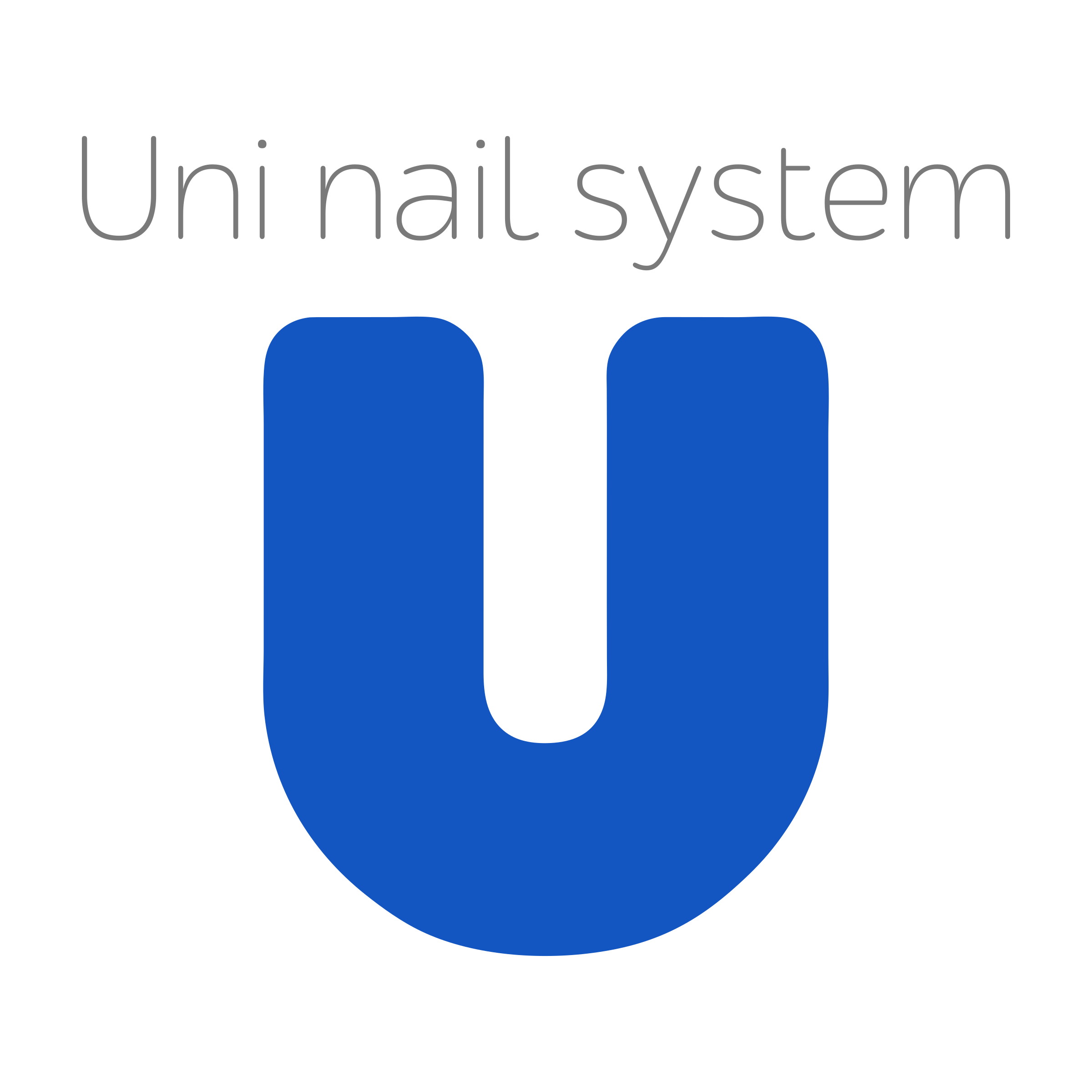 Company logo «Uni nail system»