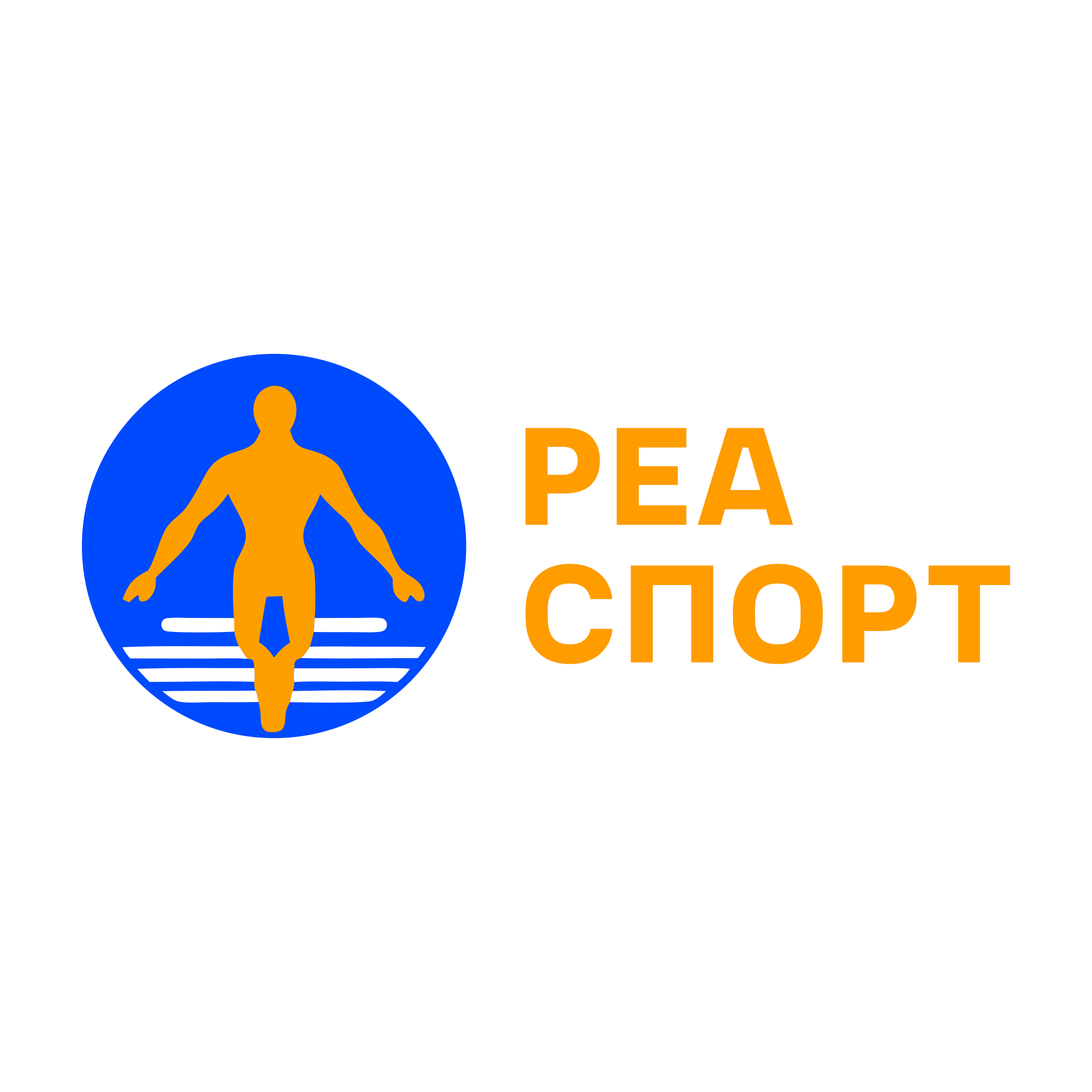 Логотип компании «РЕА СПОРТ»