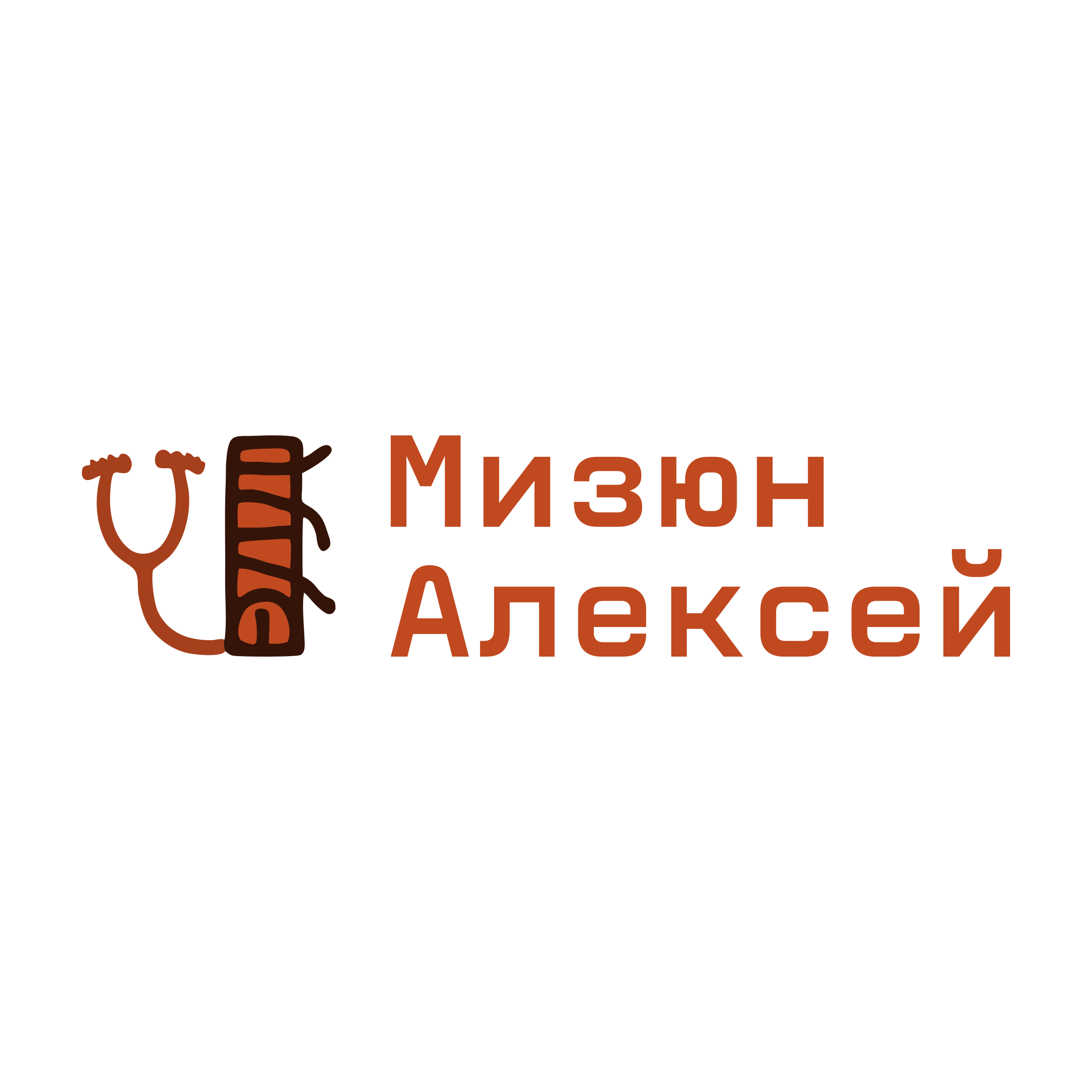 Логотип компании «Мизюн Алексей»