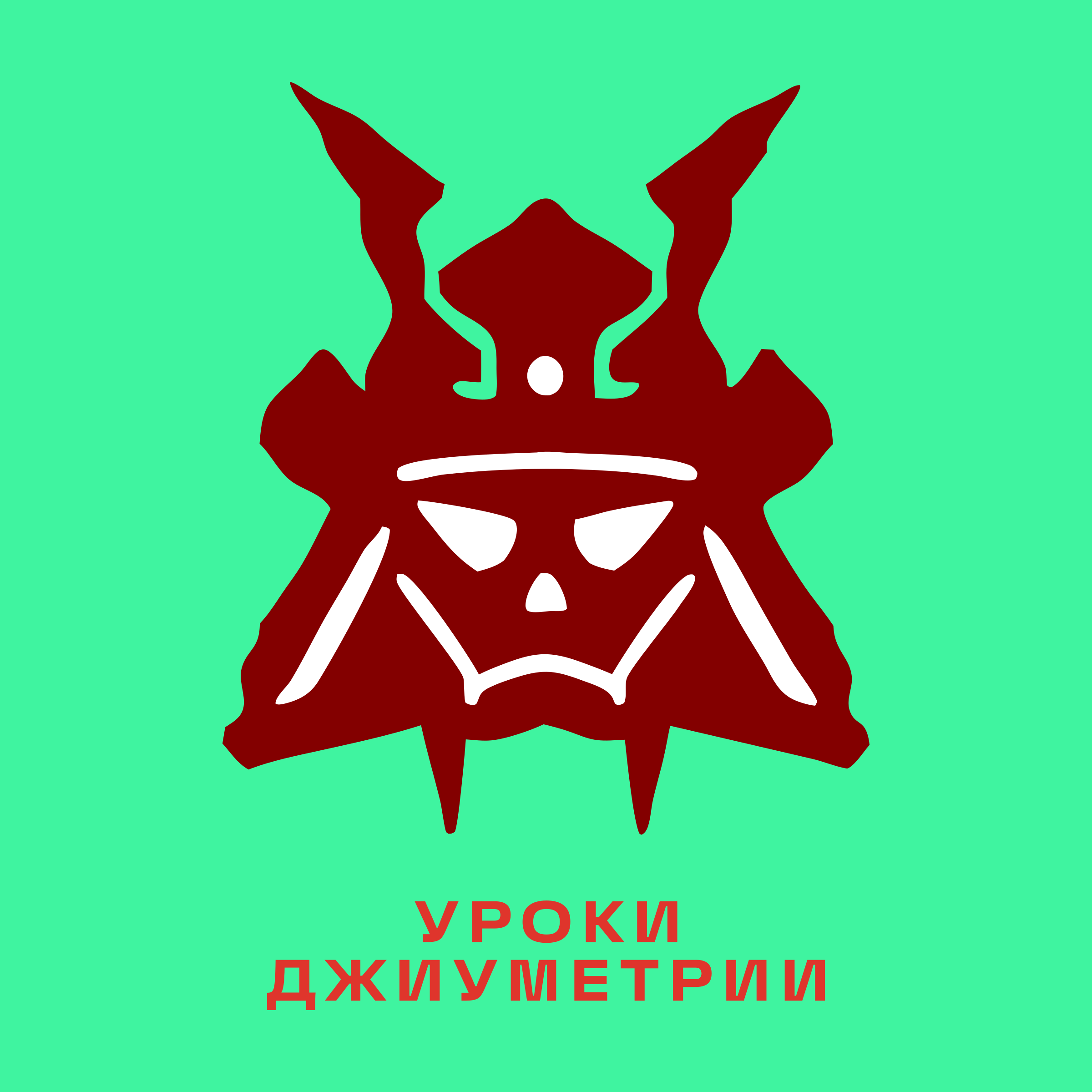 Логотип компании «Уроки джиуметрии»