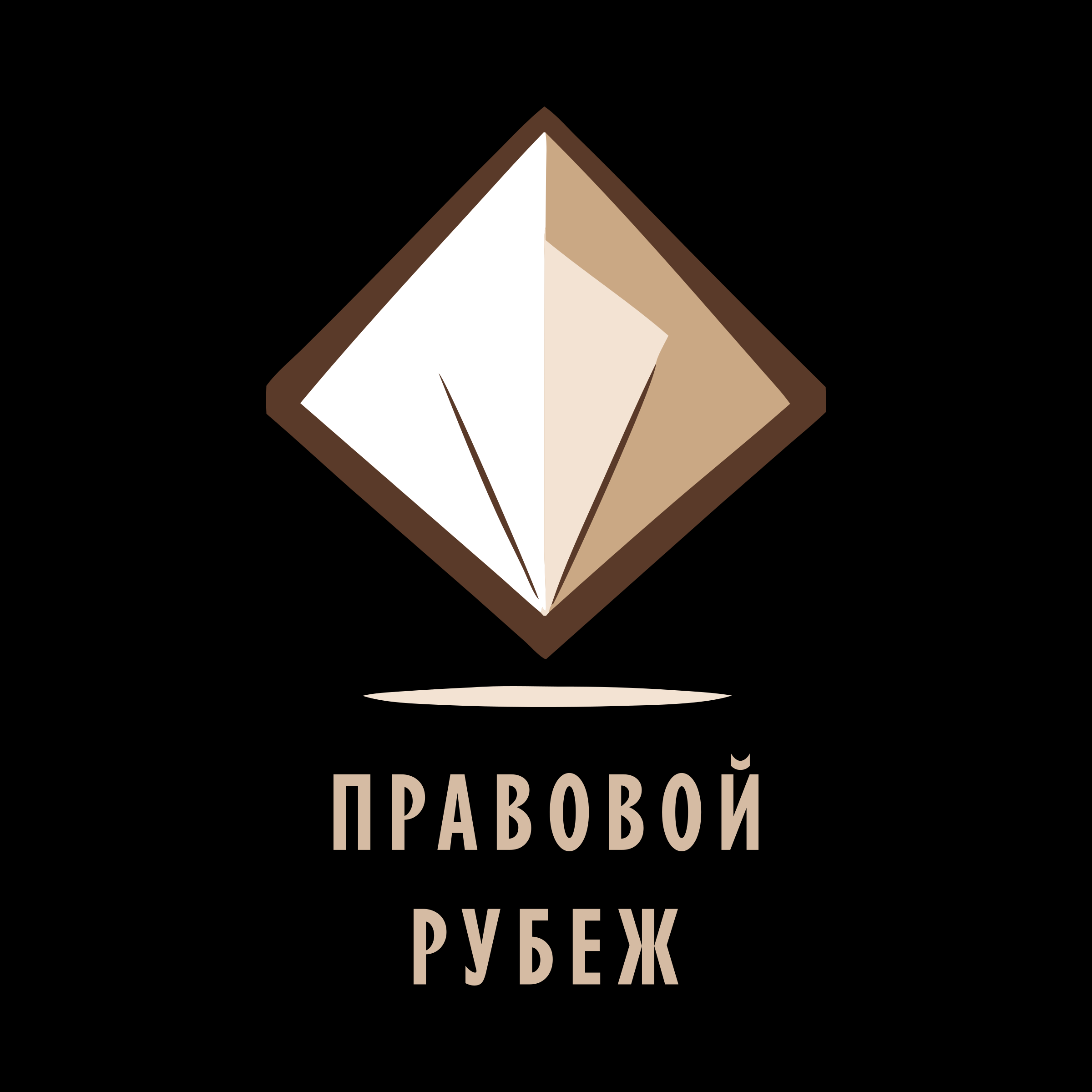 Логотип компании «Правовой рубеж»