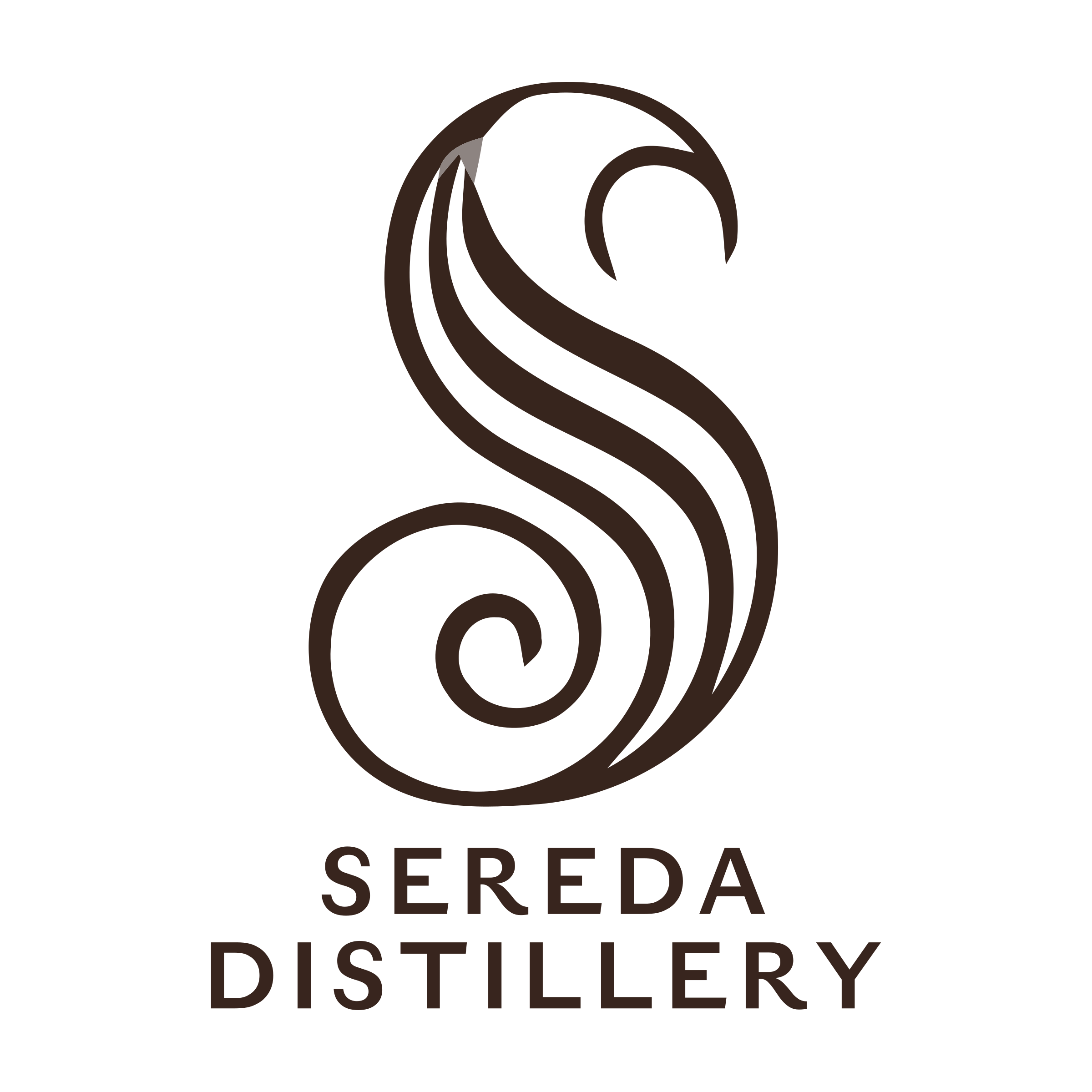 Company logo «sereda distillery»