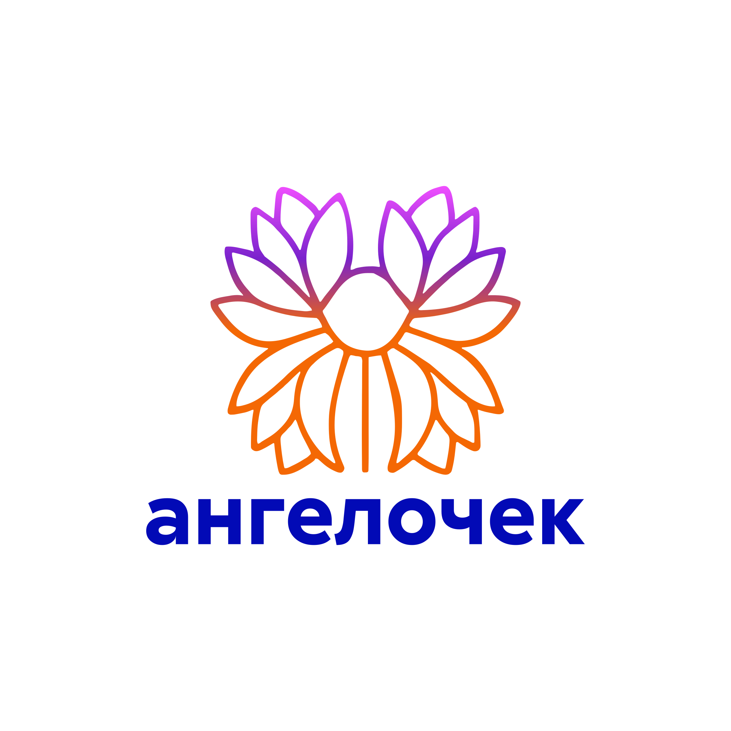 Логотип компании «ангелочек»