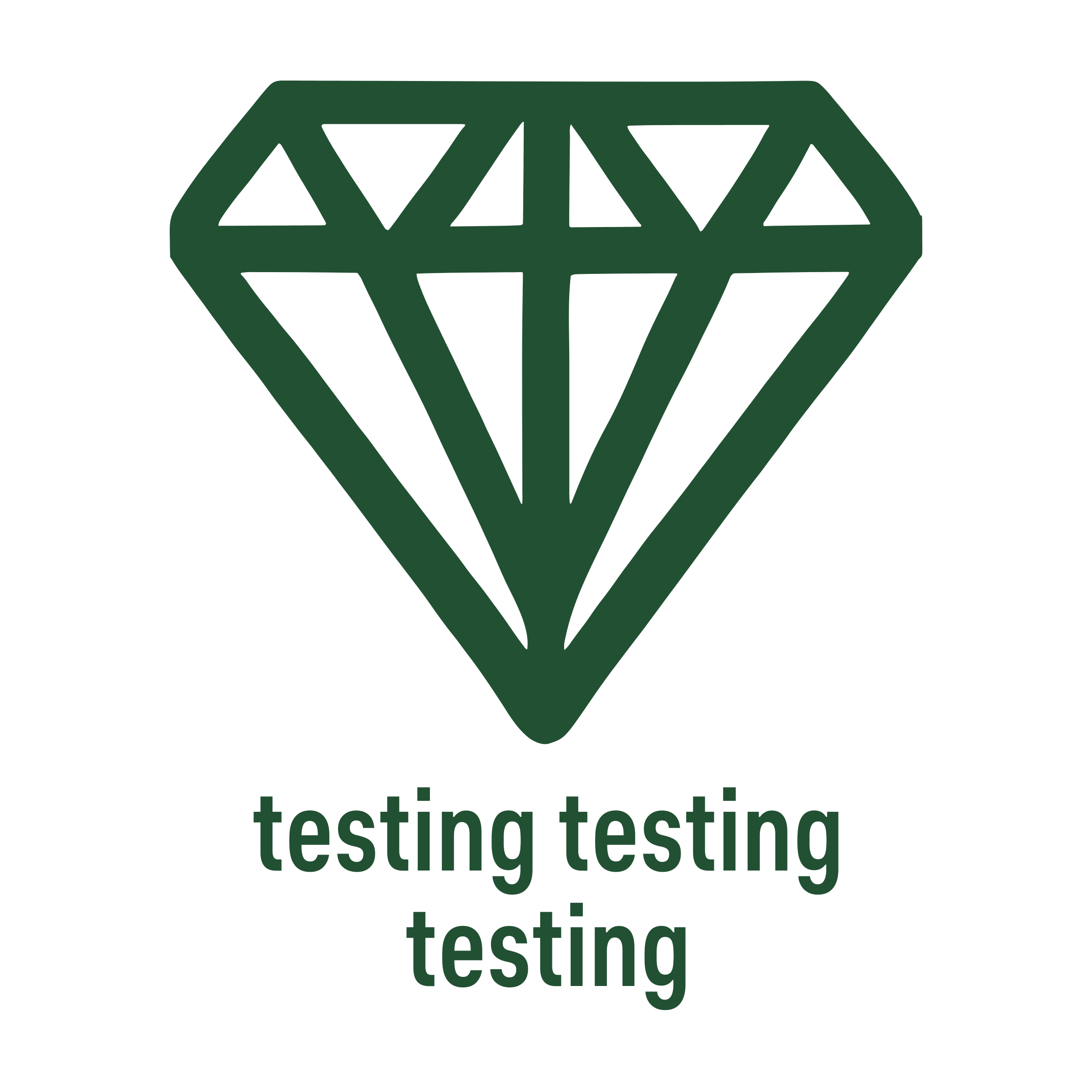 Company logo «testing testing testing»