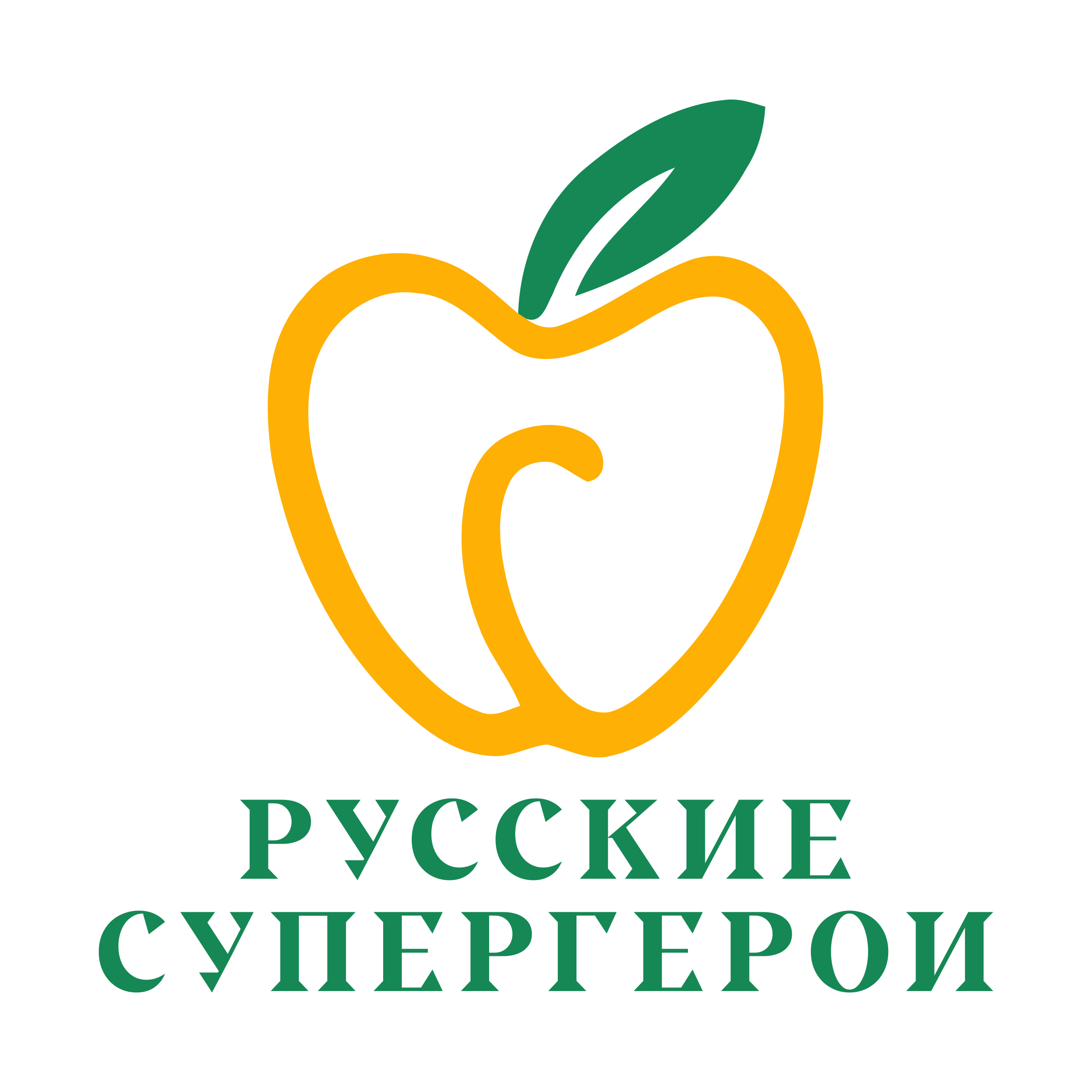 Логотип компании «Русские супергерои»