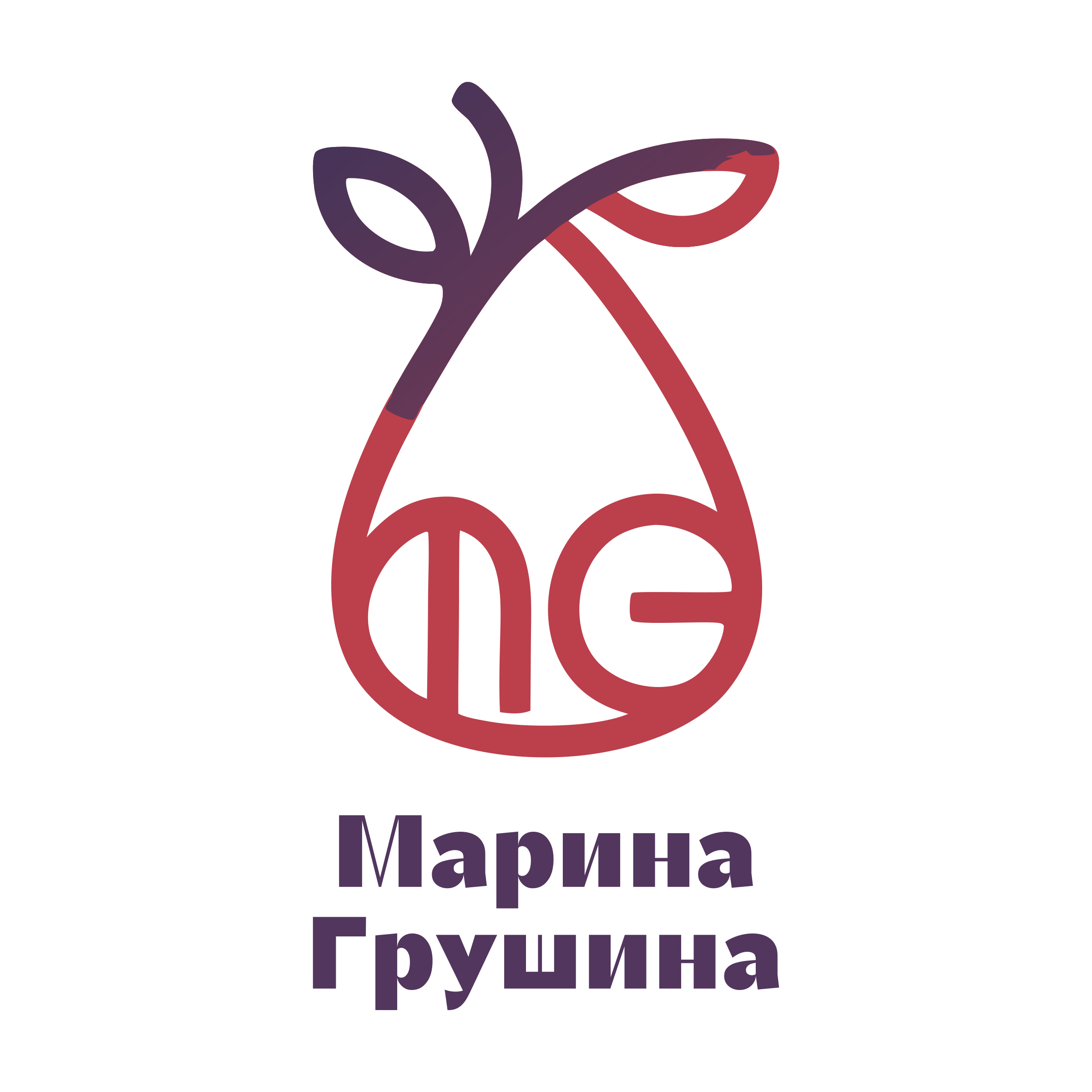 Логотип компании «Марина Грушина»