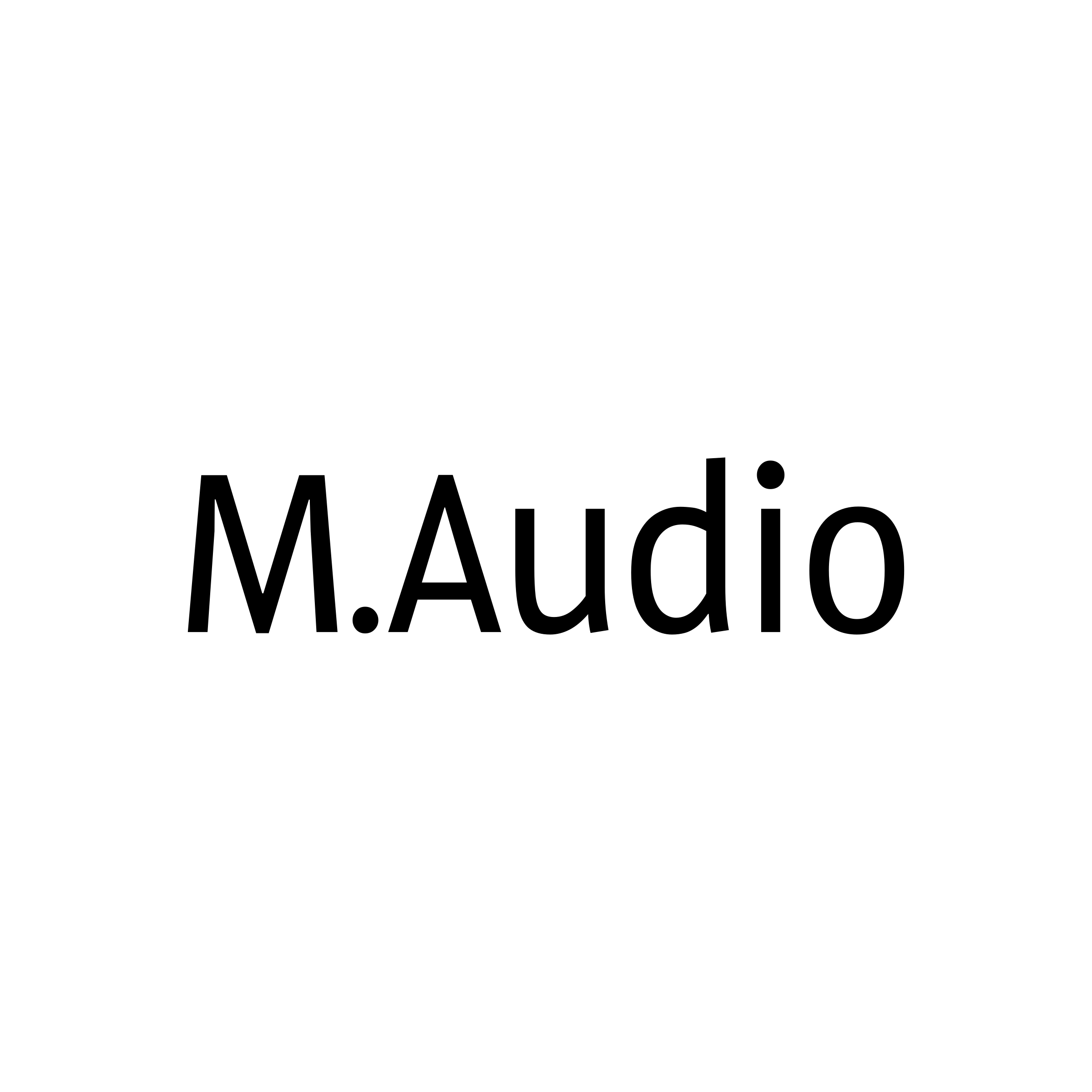 Company logo «M.Audio»