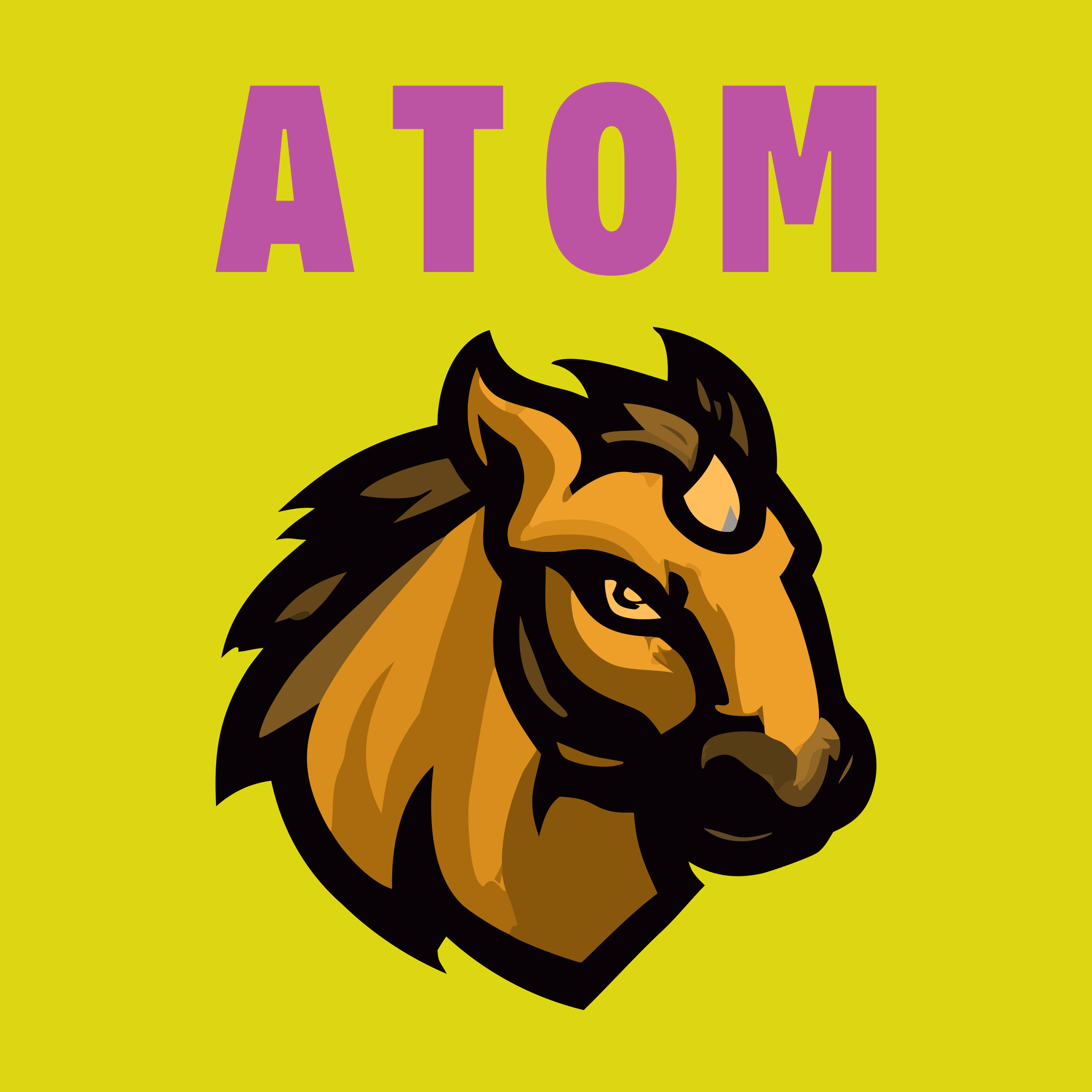 Логотип компании «Атом»