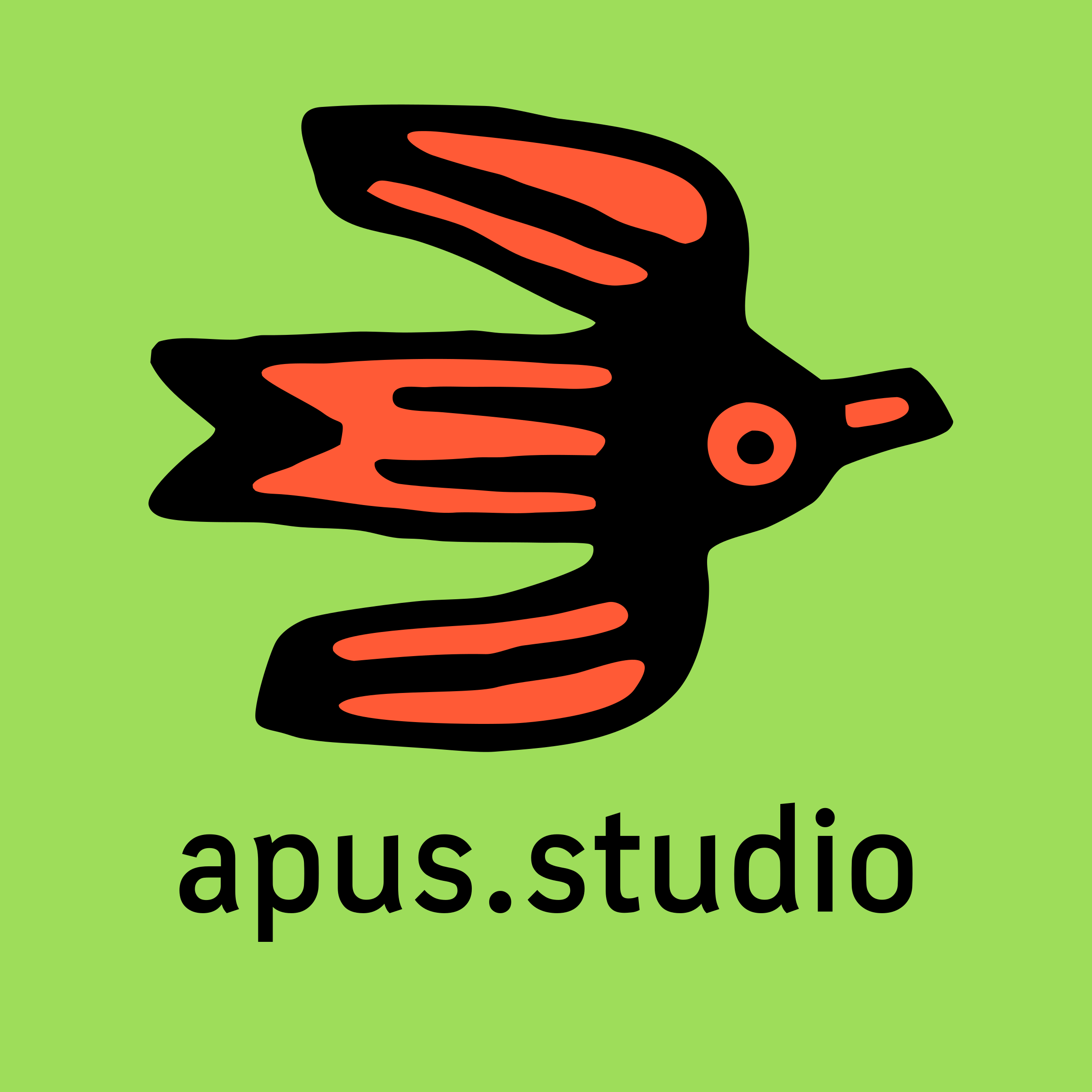 Логотип компании «apus.studio»