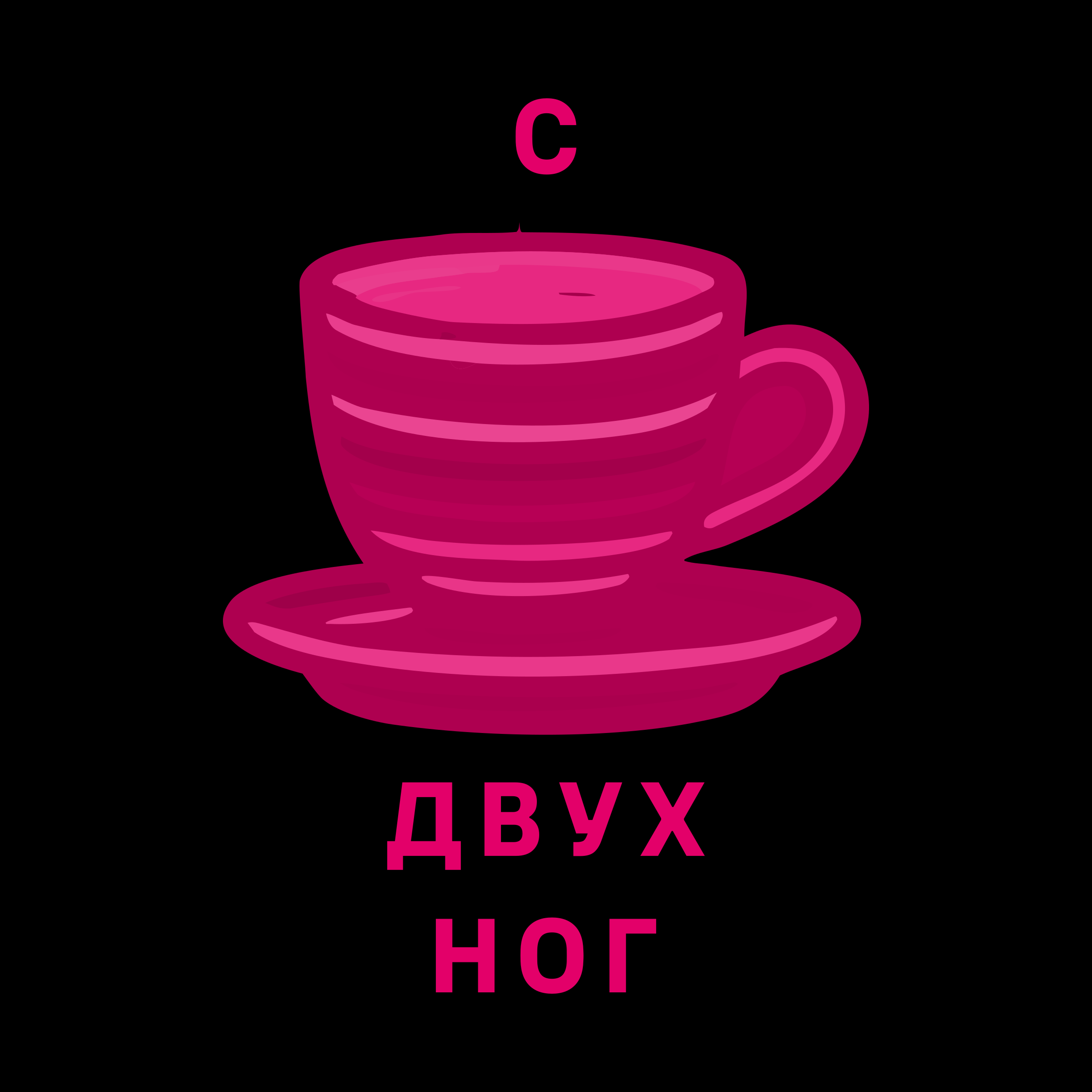 Логотип компании «С двух ног»