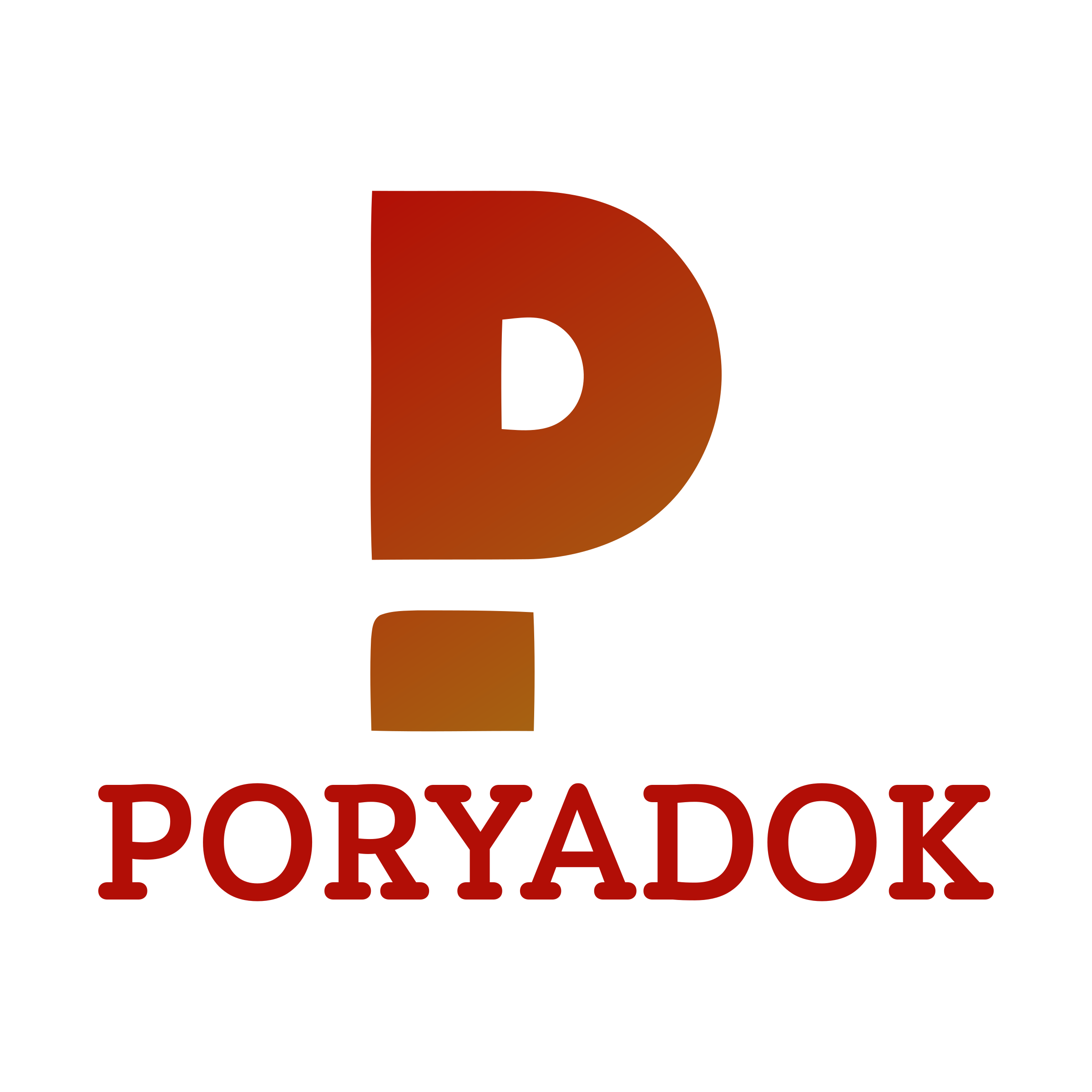Company logo «PORYADOK»