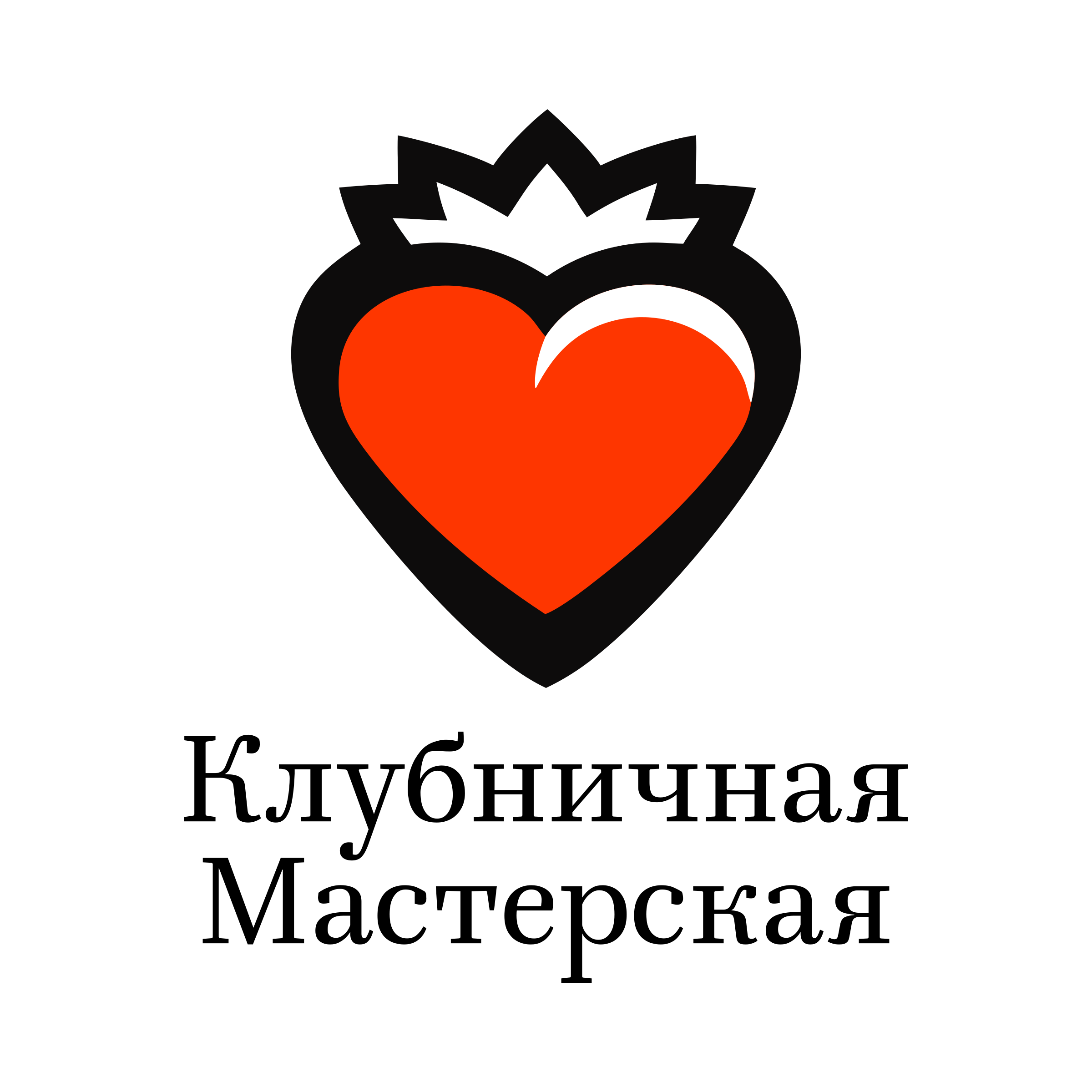 Логотип компании «Клубничная Мастерская»