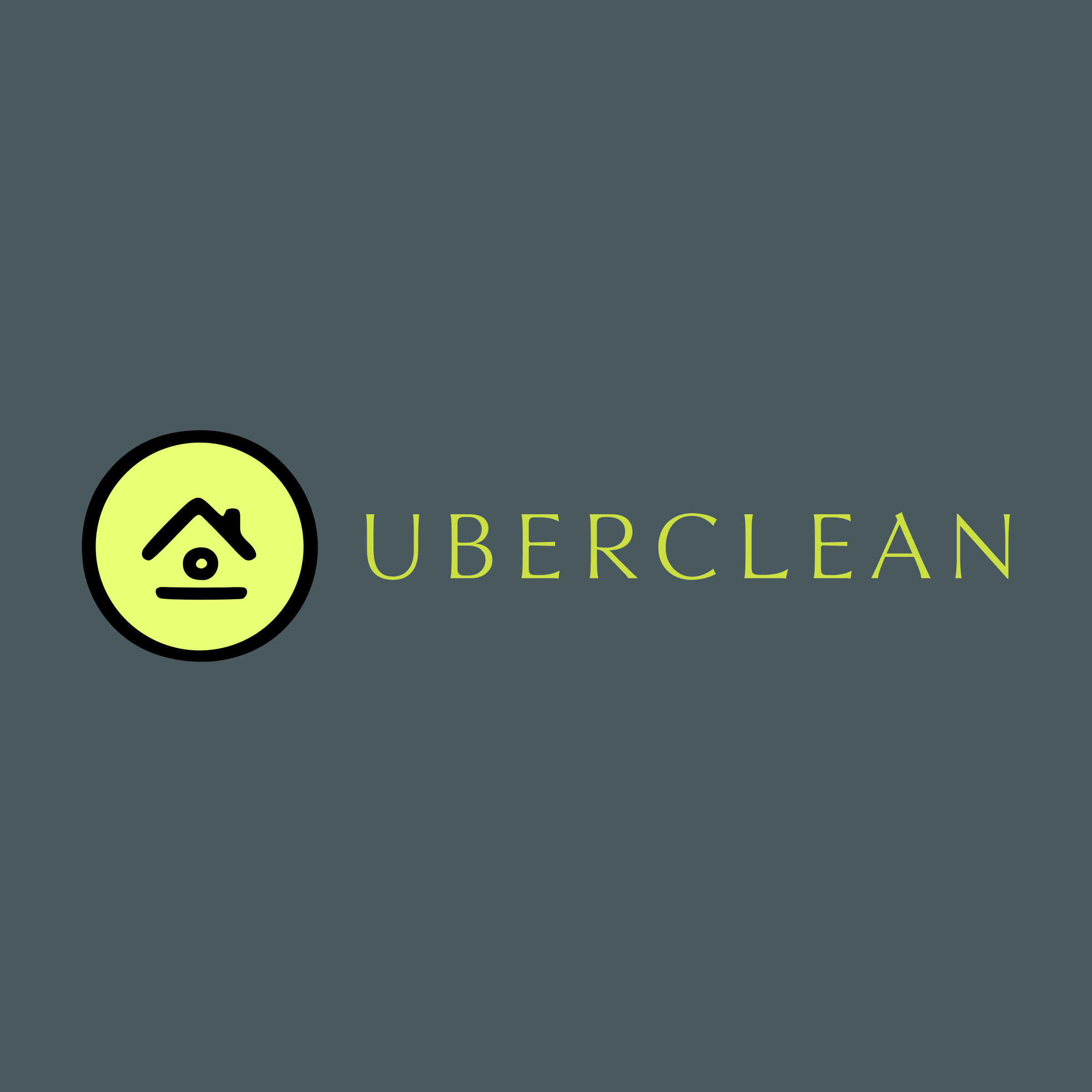 Логотип компании «UberClean»