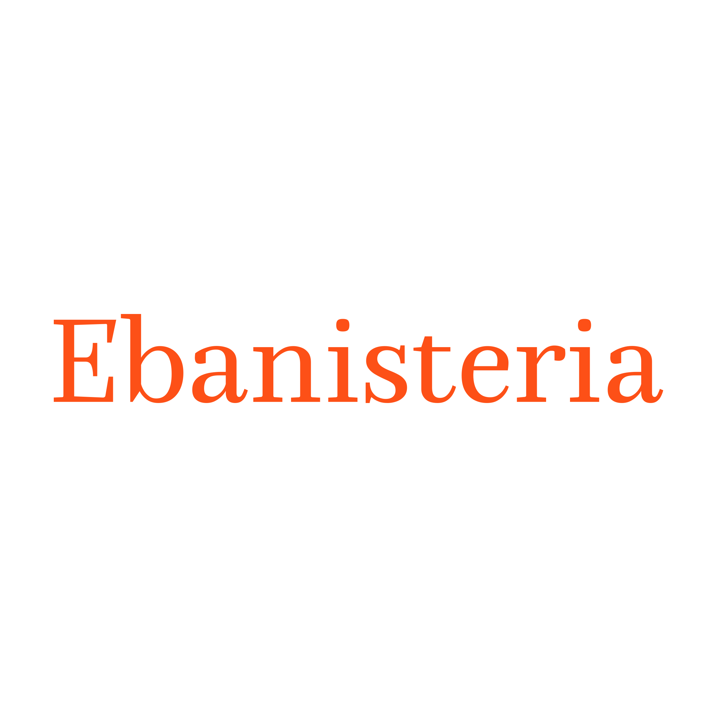 Company logo «Ebanisteria»