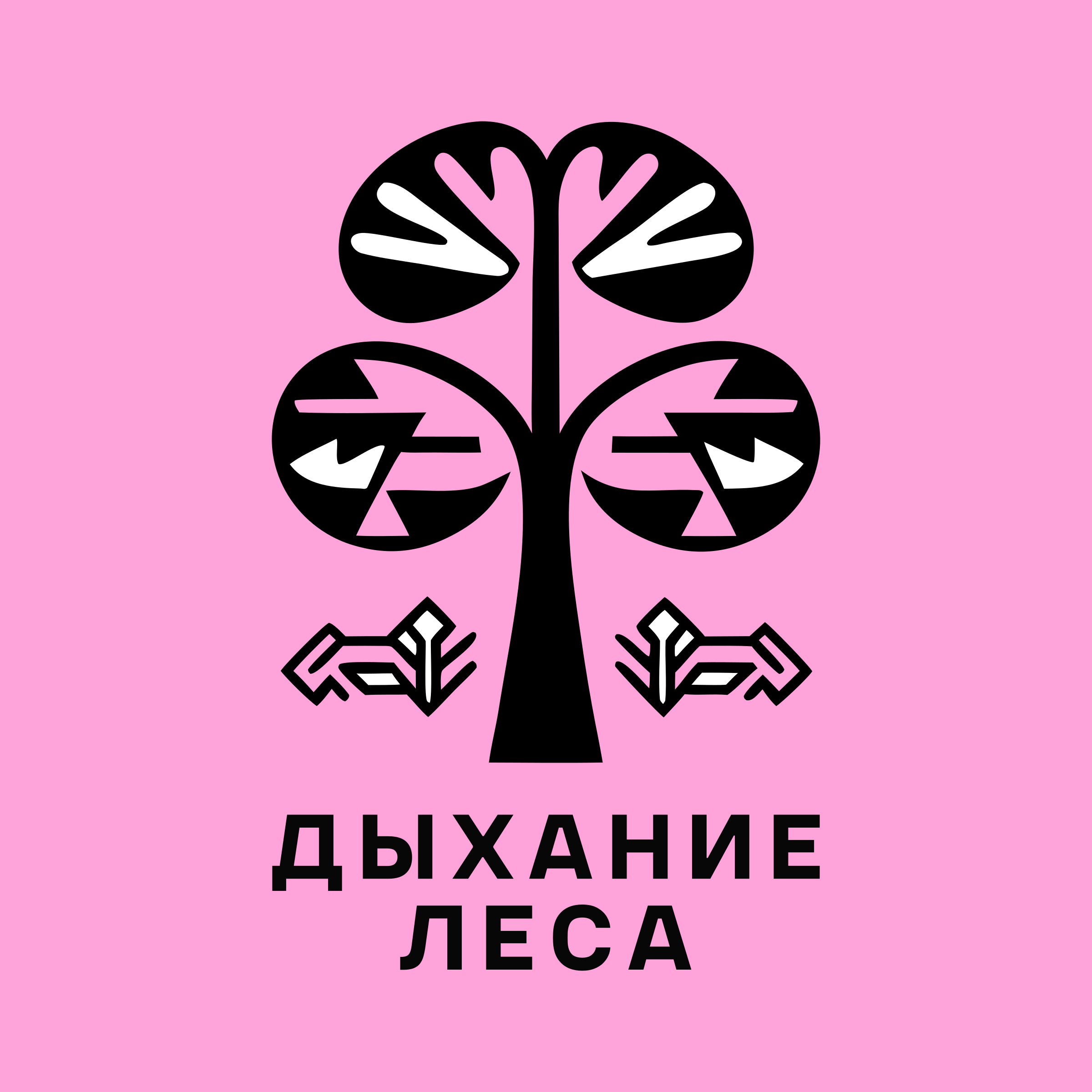 Логотип компании «Дыхание леса»