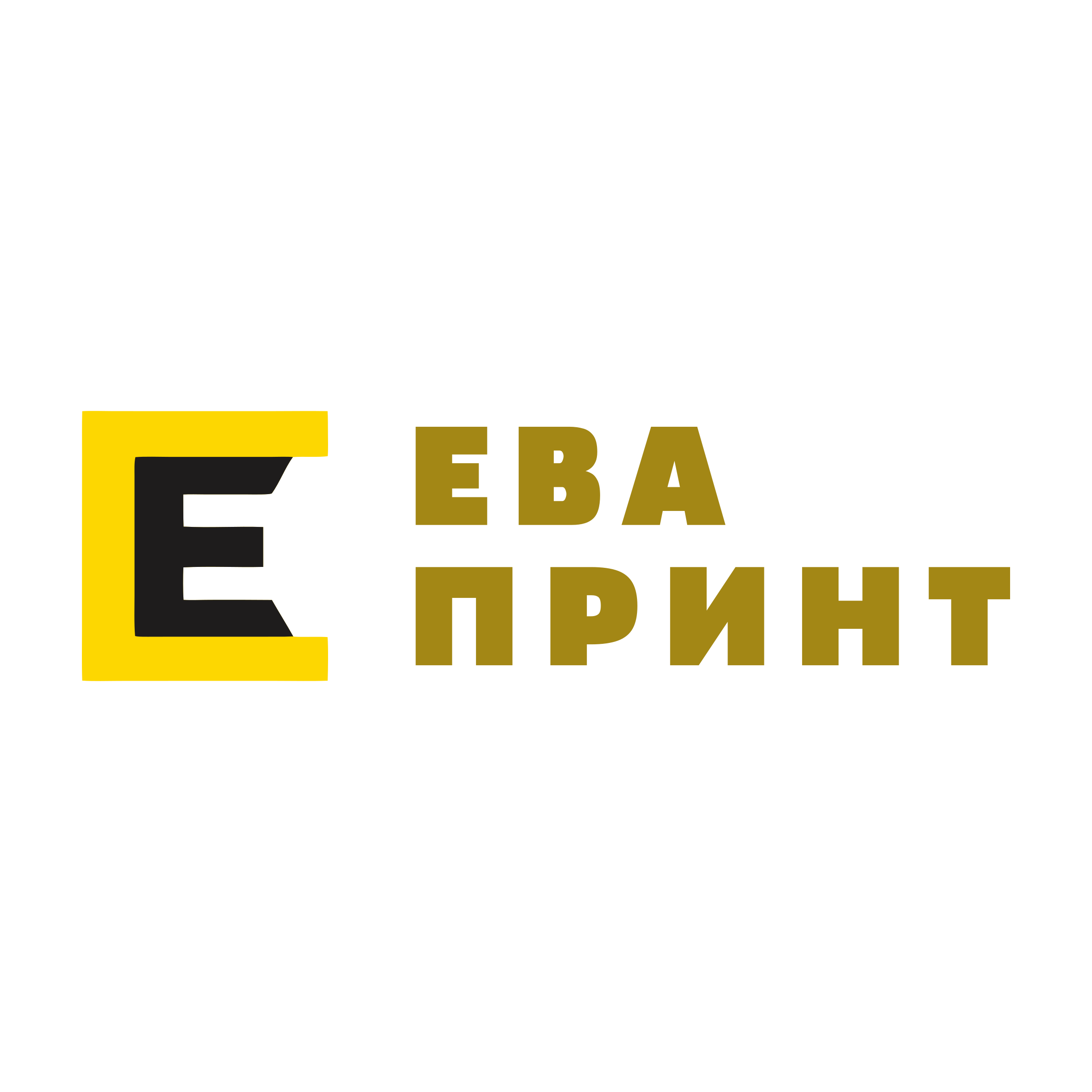 Логотип компании «ева принт»