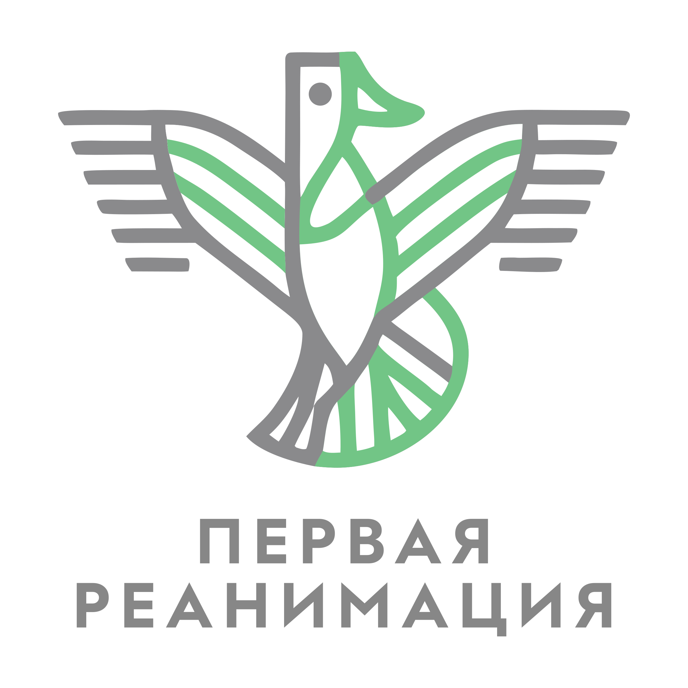 Логотип компании «Первая реанимациЯ»
