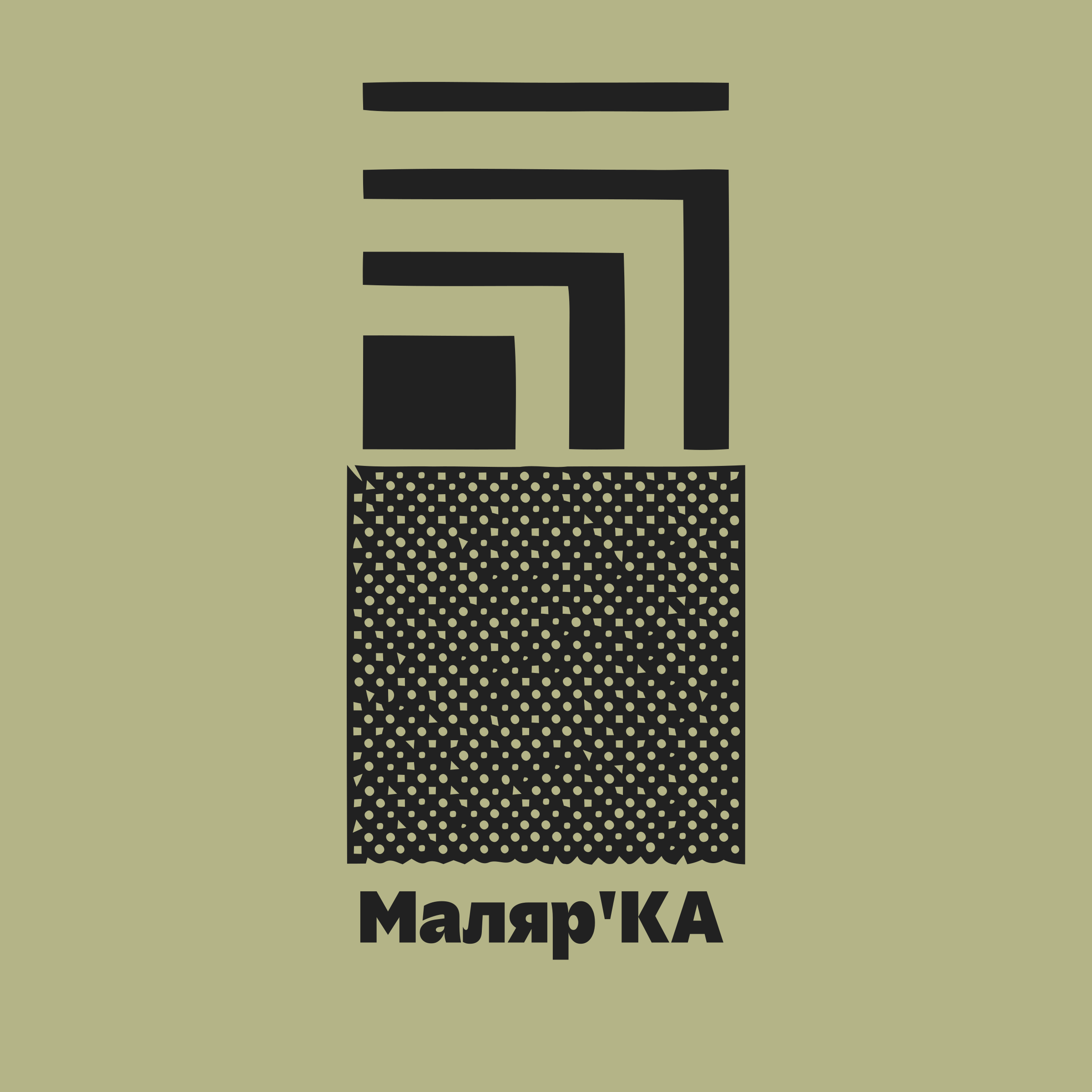 Логотип компании «Маляр'КА»