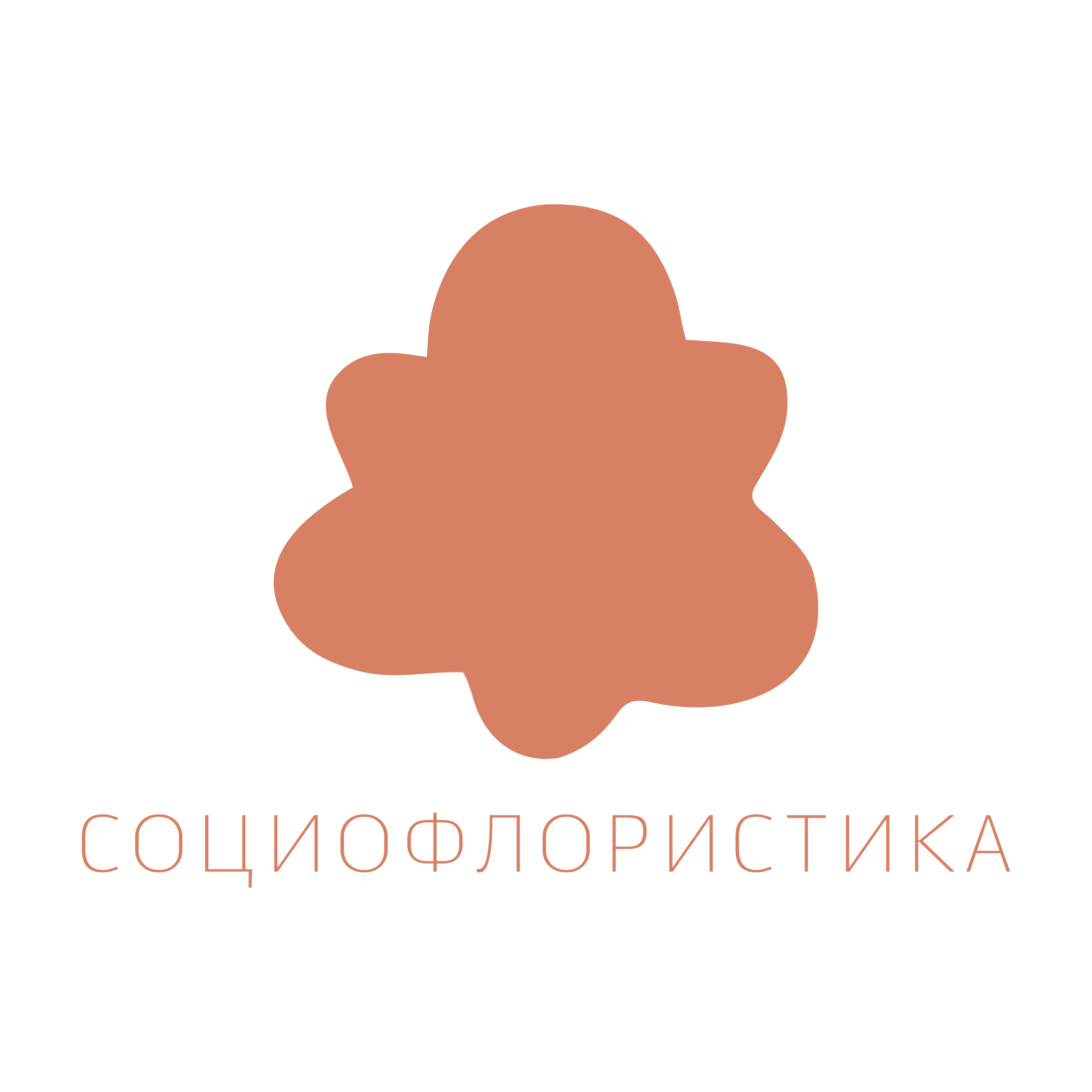 Логотип компании «социофлористика»