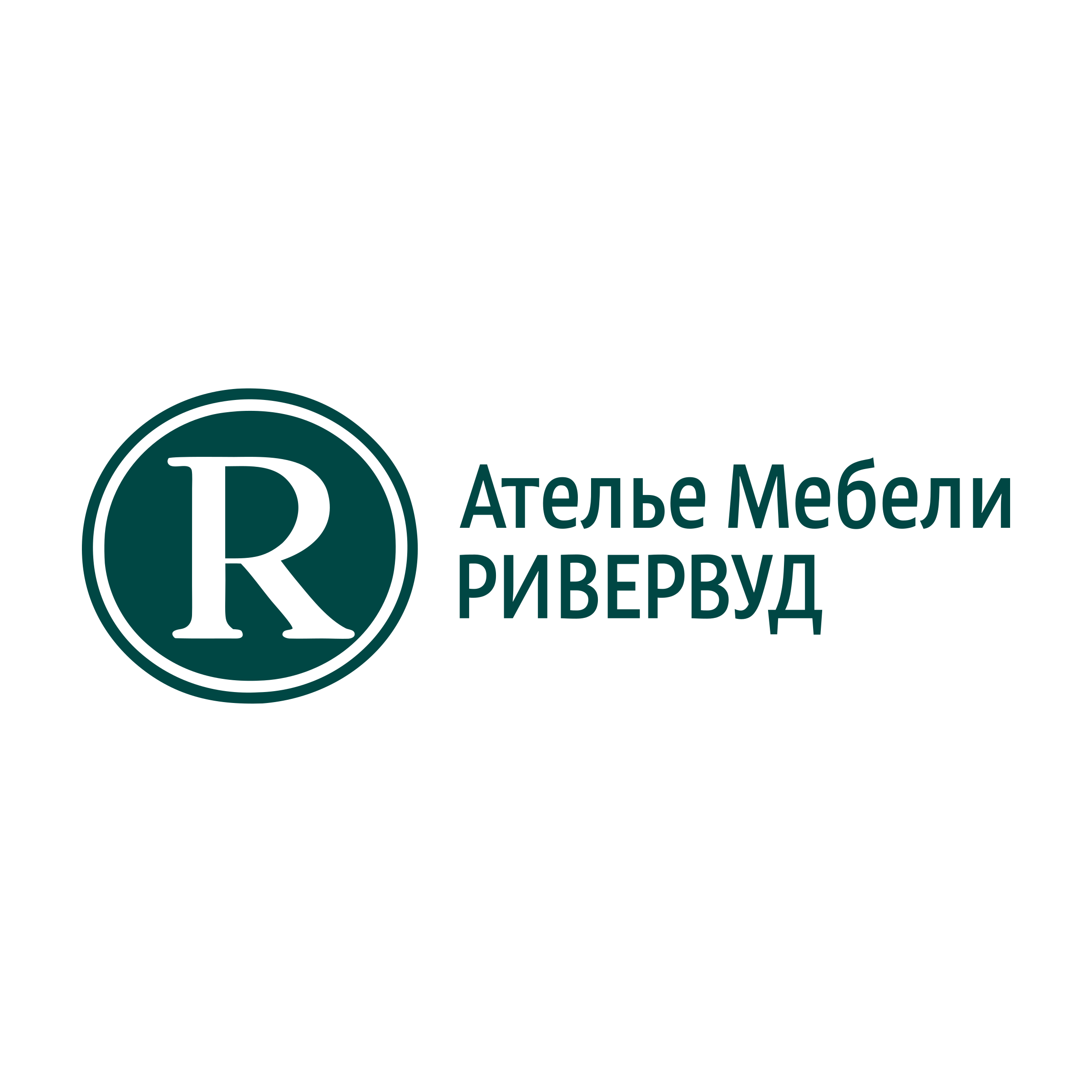 Логотип компании «Ателье Мебели РИВЕРВУД»