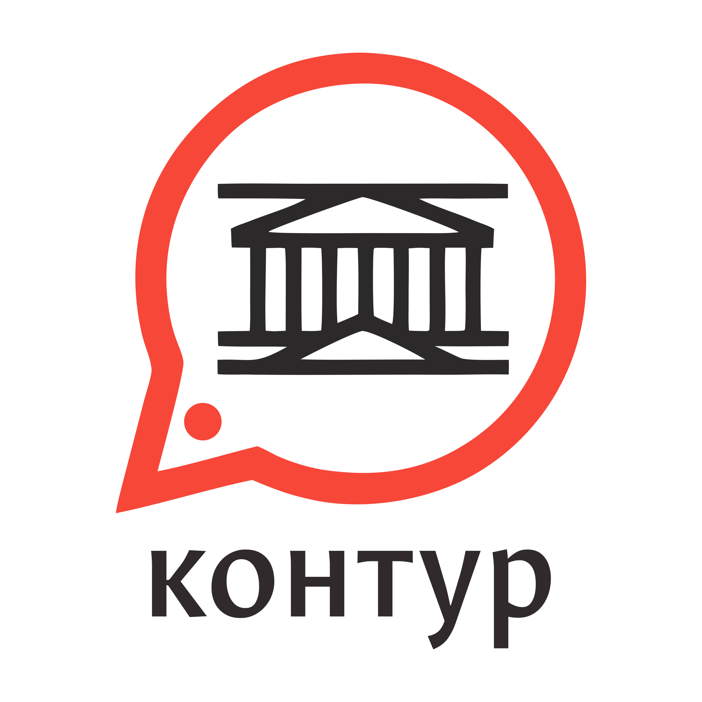 Логотип компании «контур»