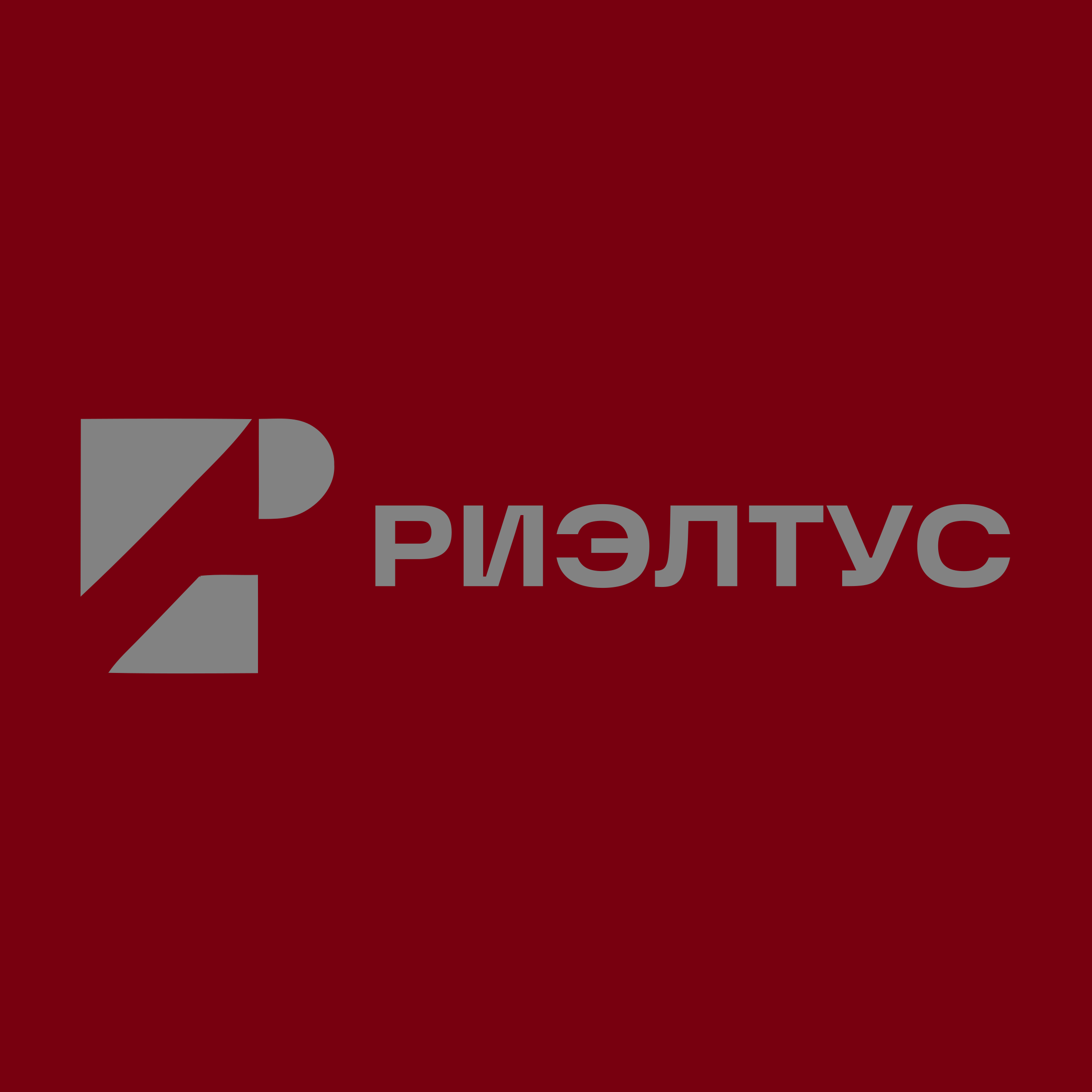 Логотип компании «РИЭЛТУС»