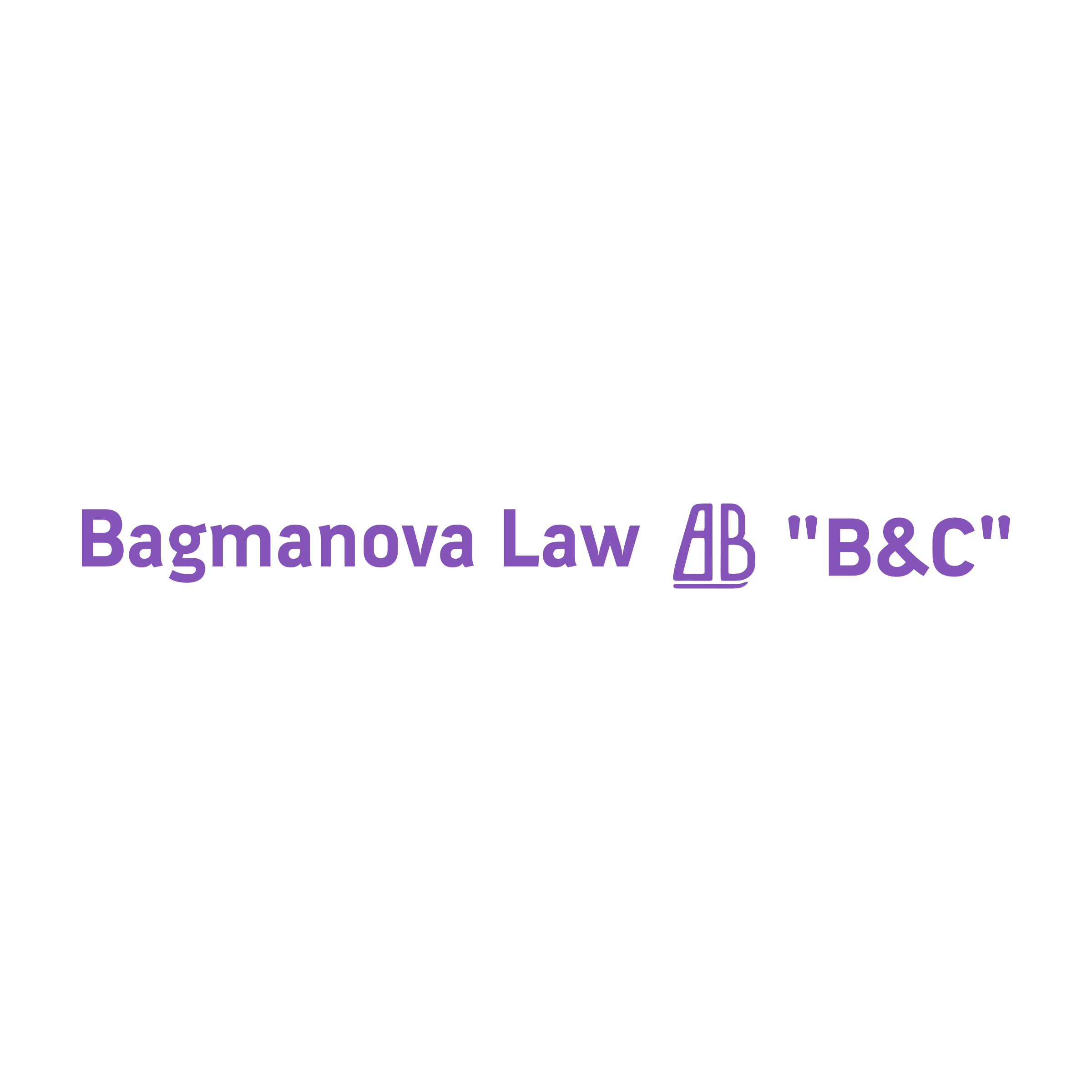 Company logo «Bagmanova Law  "B&C"»