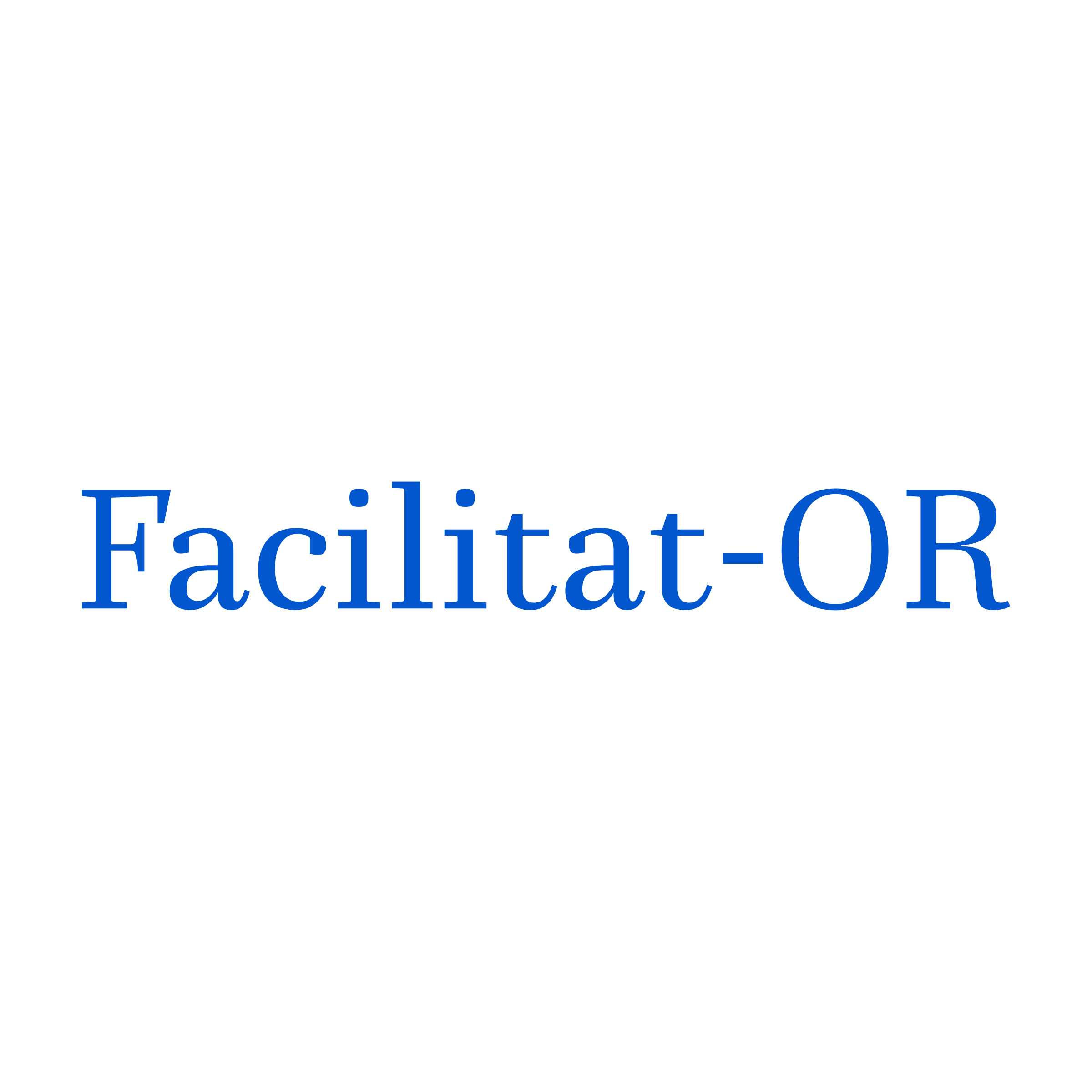 Company logo «Facilitat-OR»