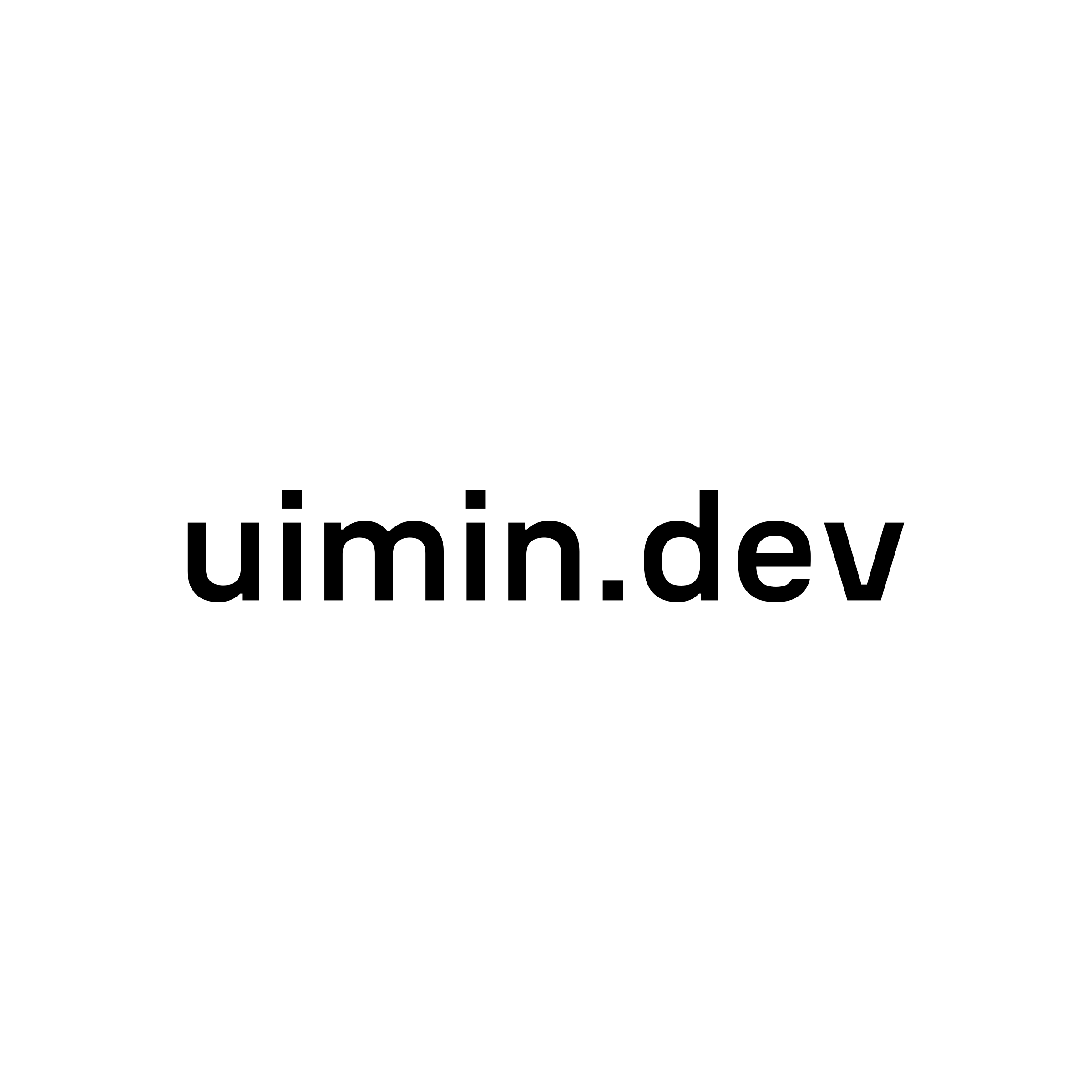 Company logo «uimin.dev»
