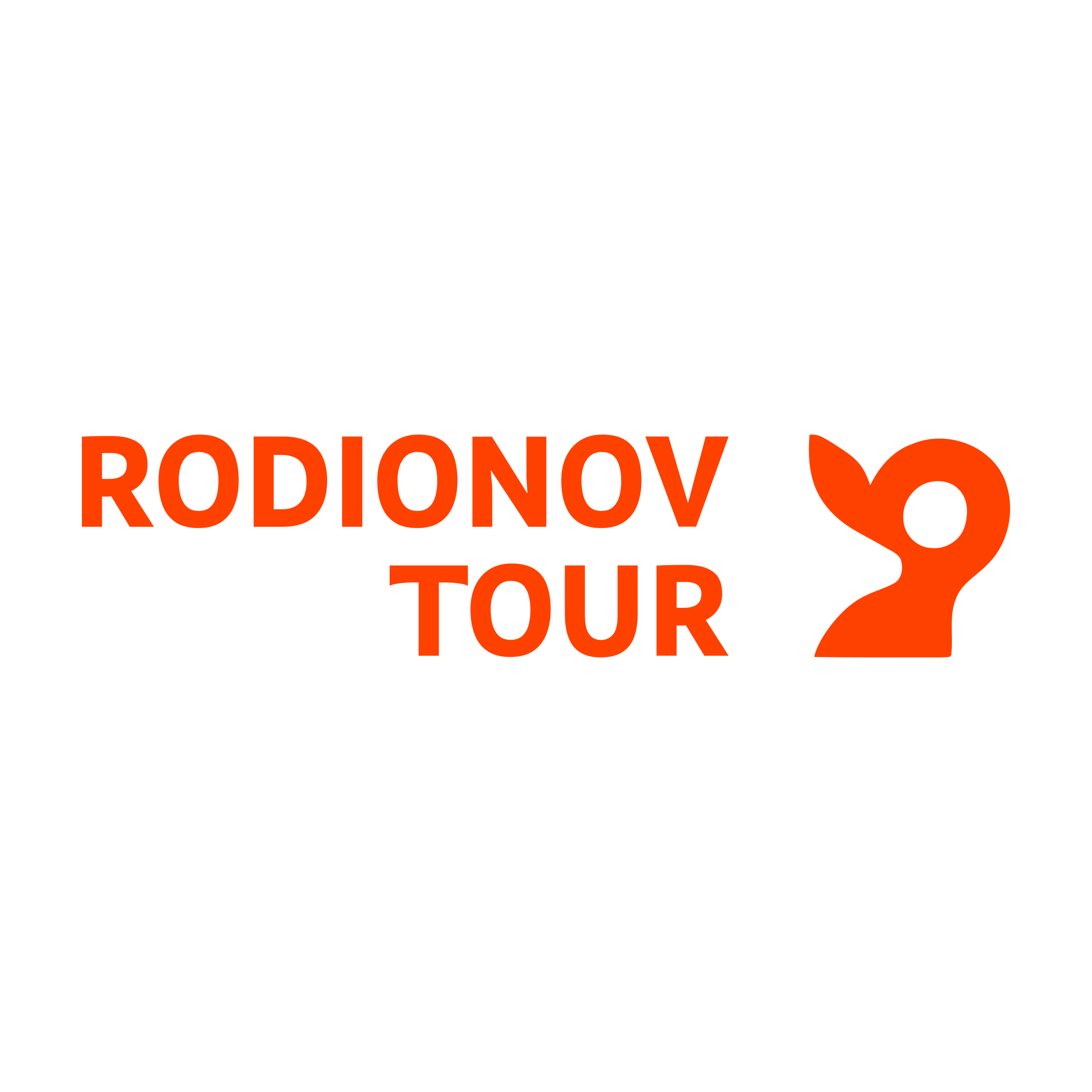 Логотип компании «RODIONOV TOUR»