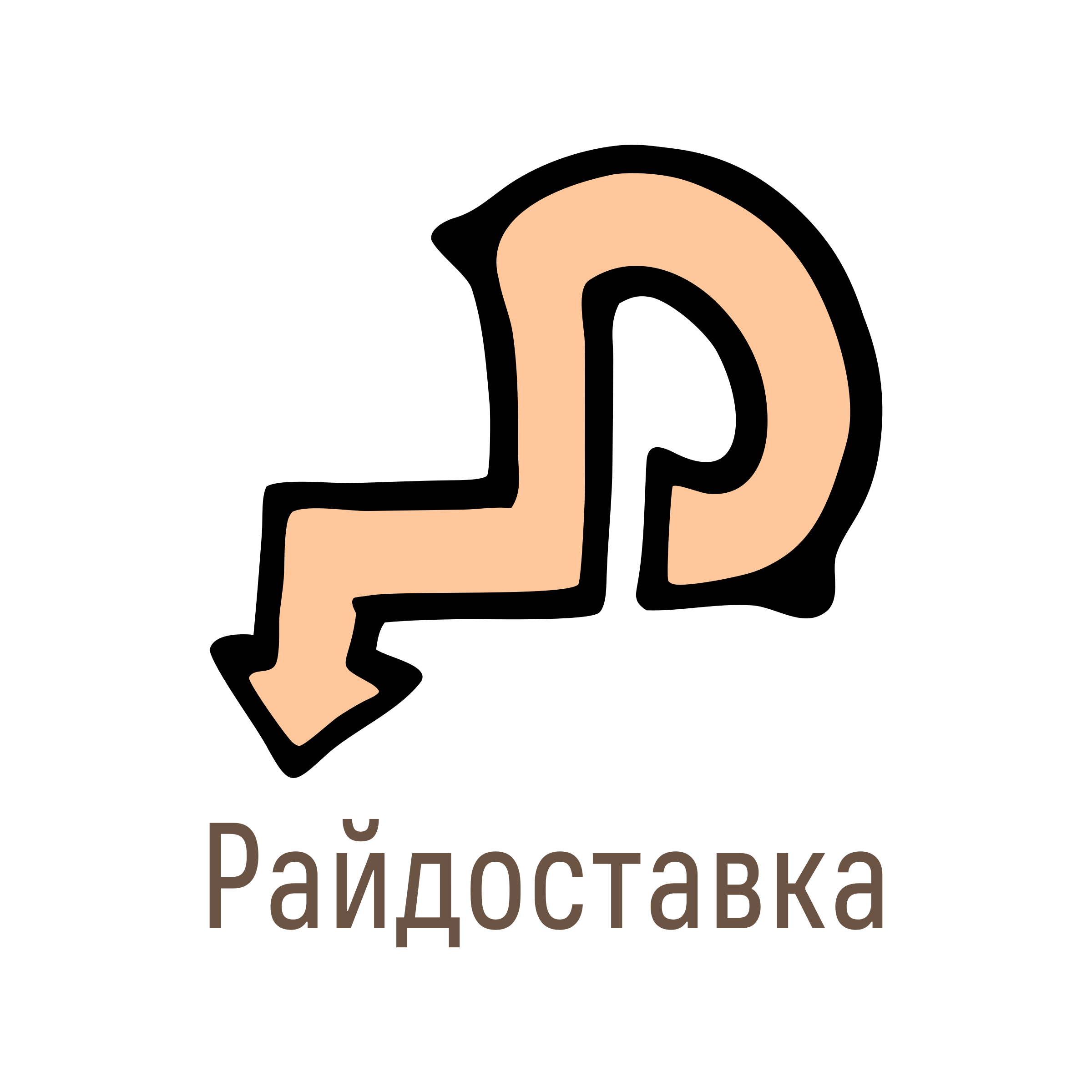 Логотип компании «Райдоставка»