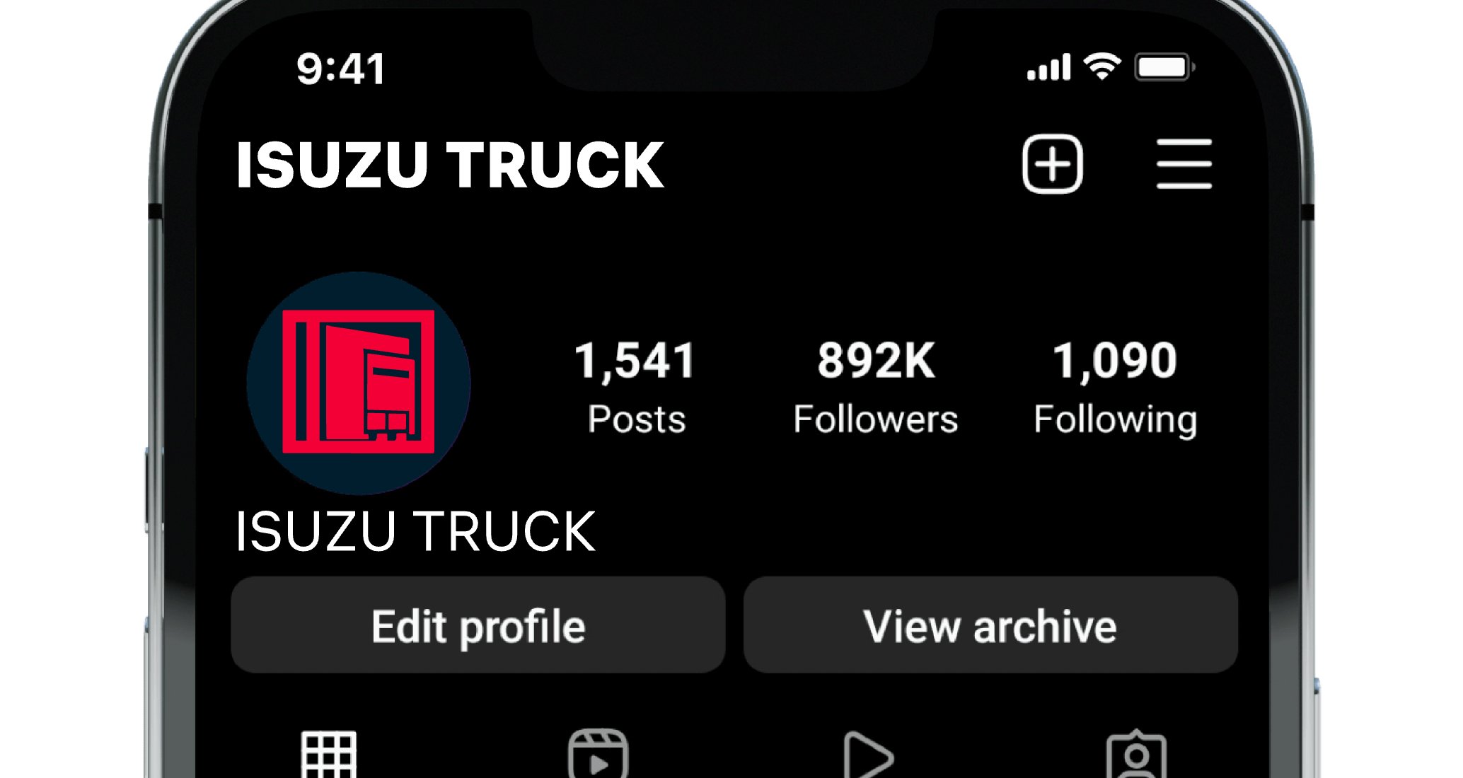 Logo of ISUZU TRUCK