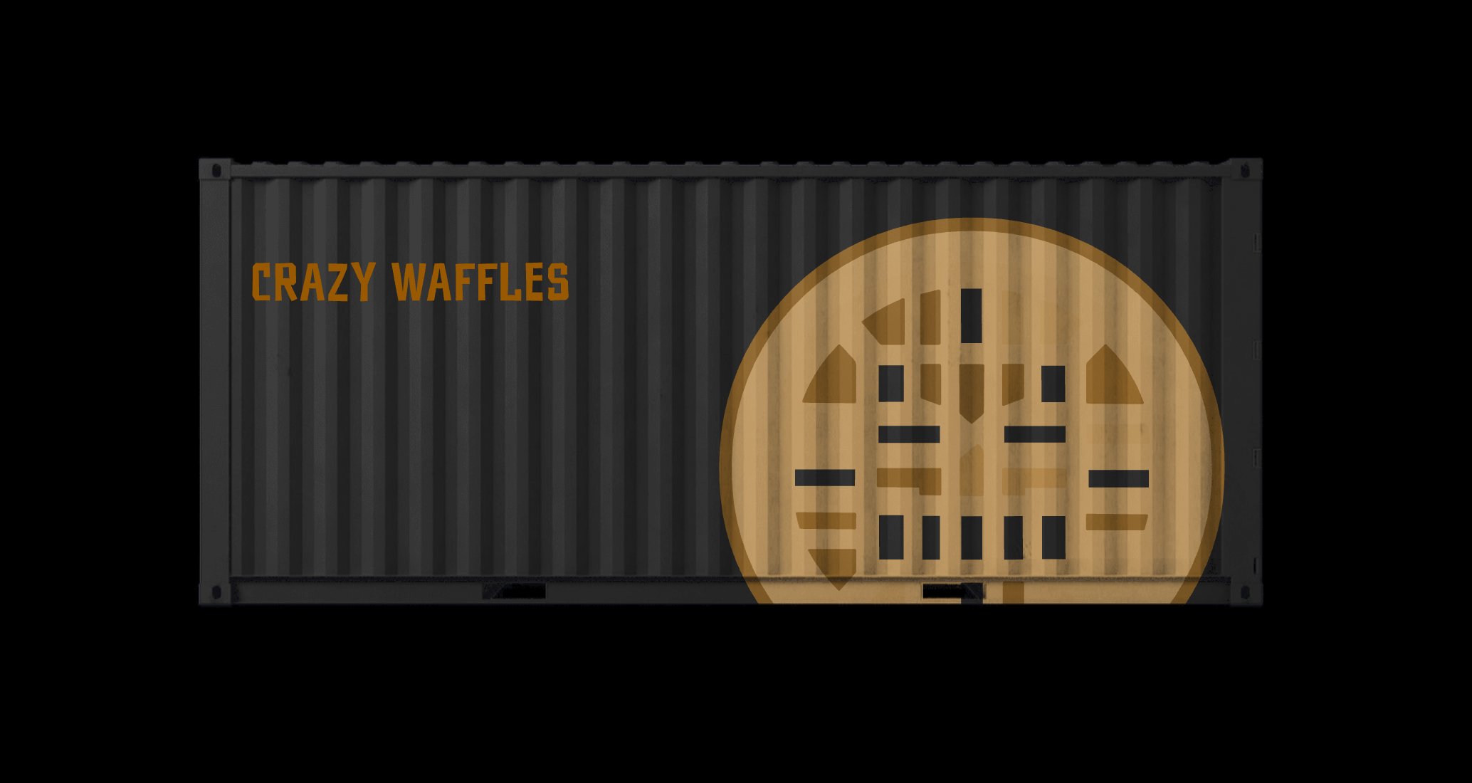 Logo of Crazy Waffles