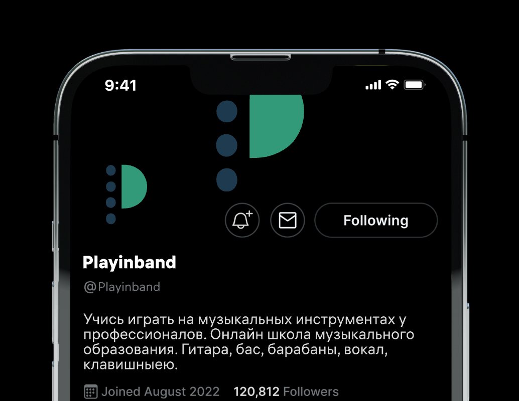 Company logo «Playinband» 1