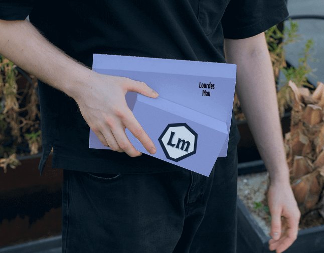 Company logo «Lourdes Man» 3