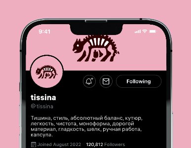 Company logo «tissina» 1