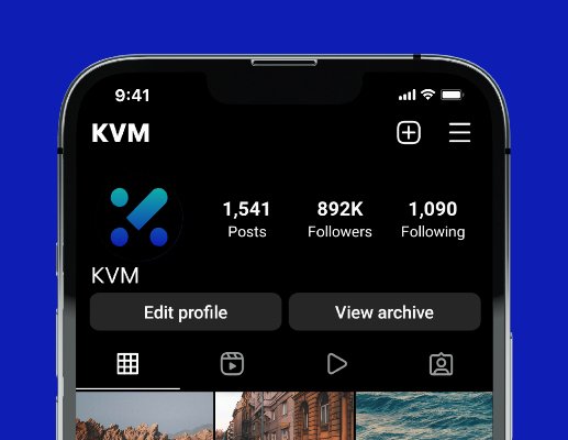 Company logo «KVM» 1