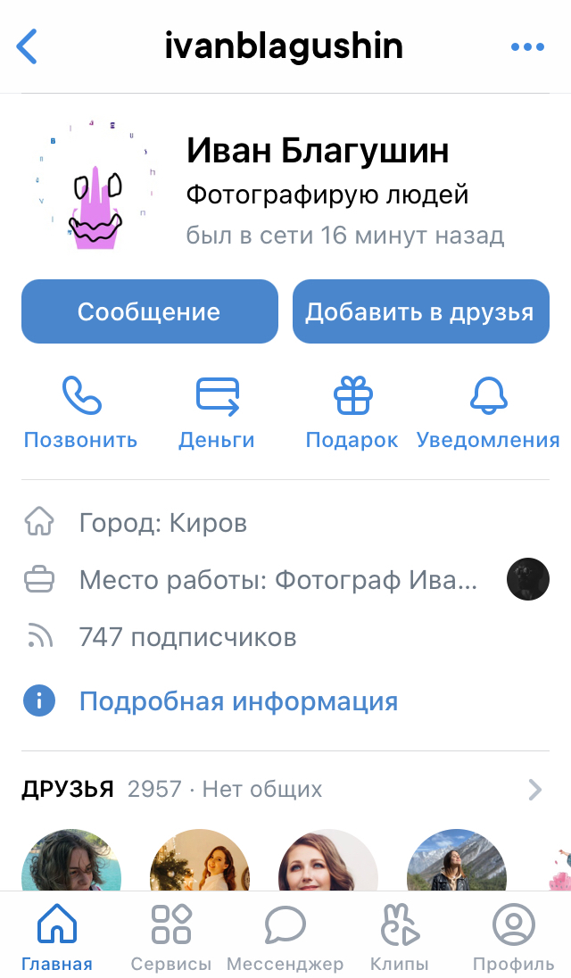 Logo of #IvanBlagushin