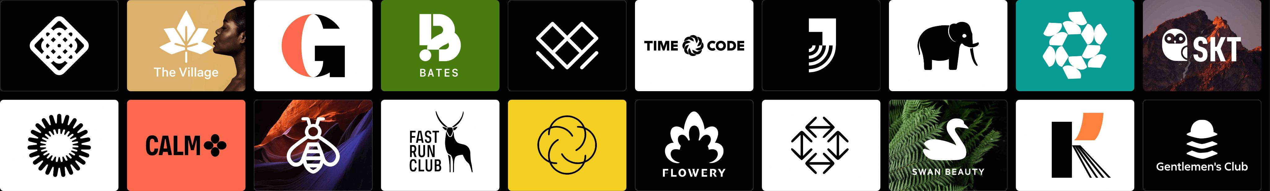Logos created by Nikolay Ironov